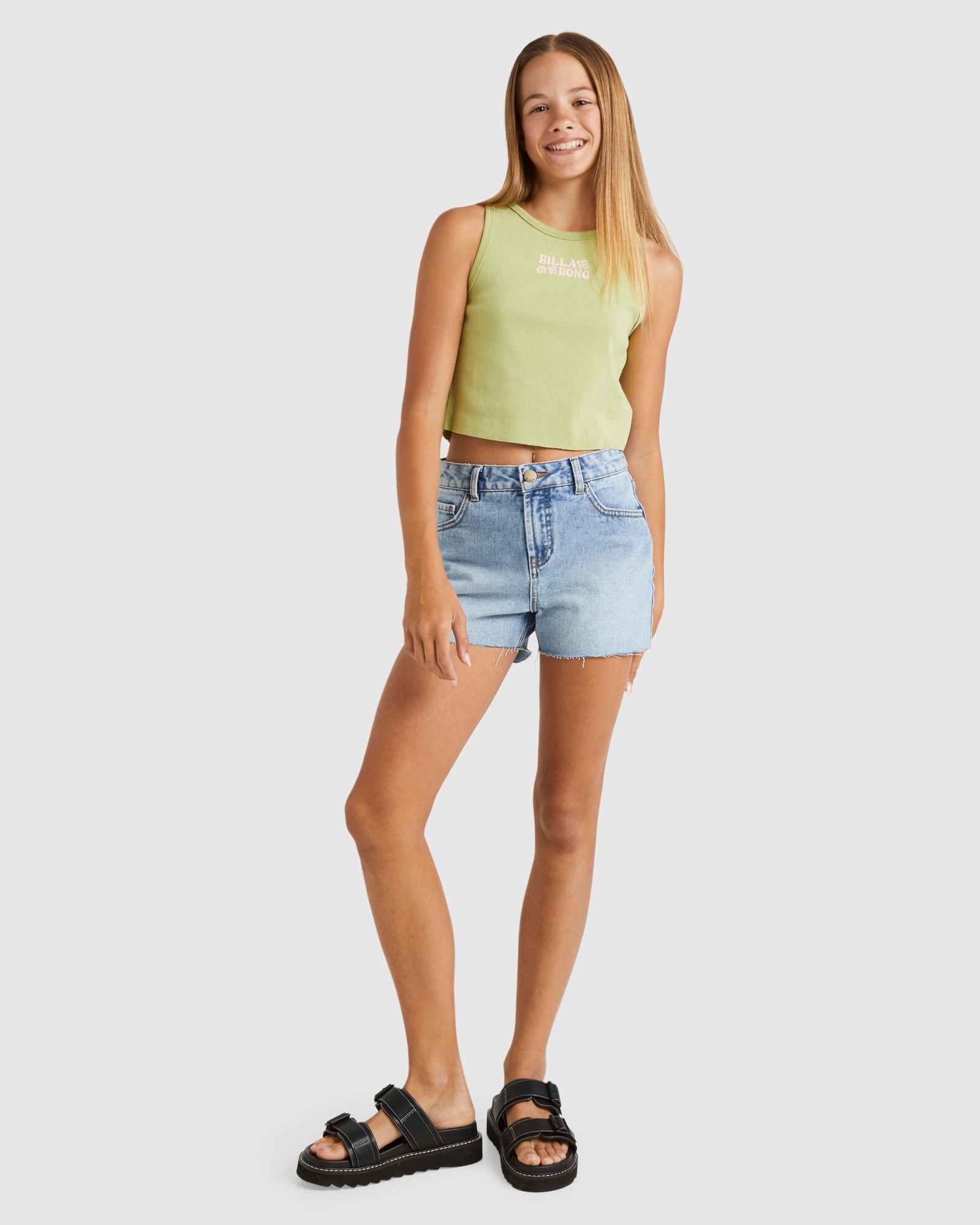 Girls 6-14 Wave N Flower T-Shirt