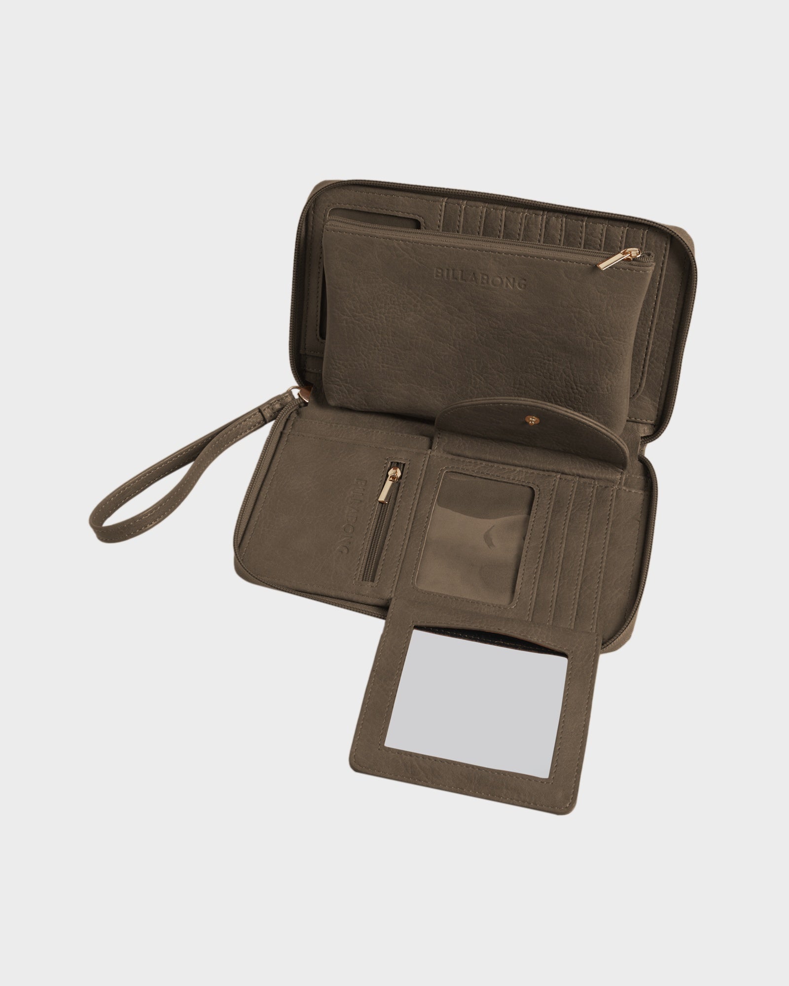 Womens Golden Hour Leather Wallet