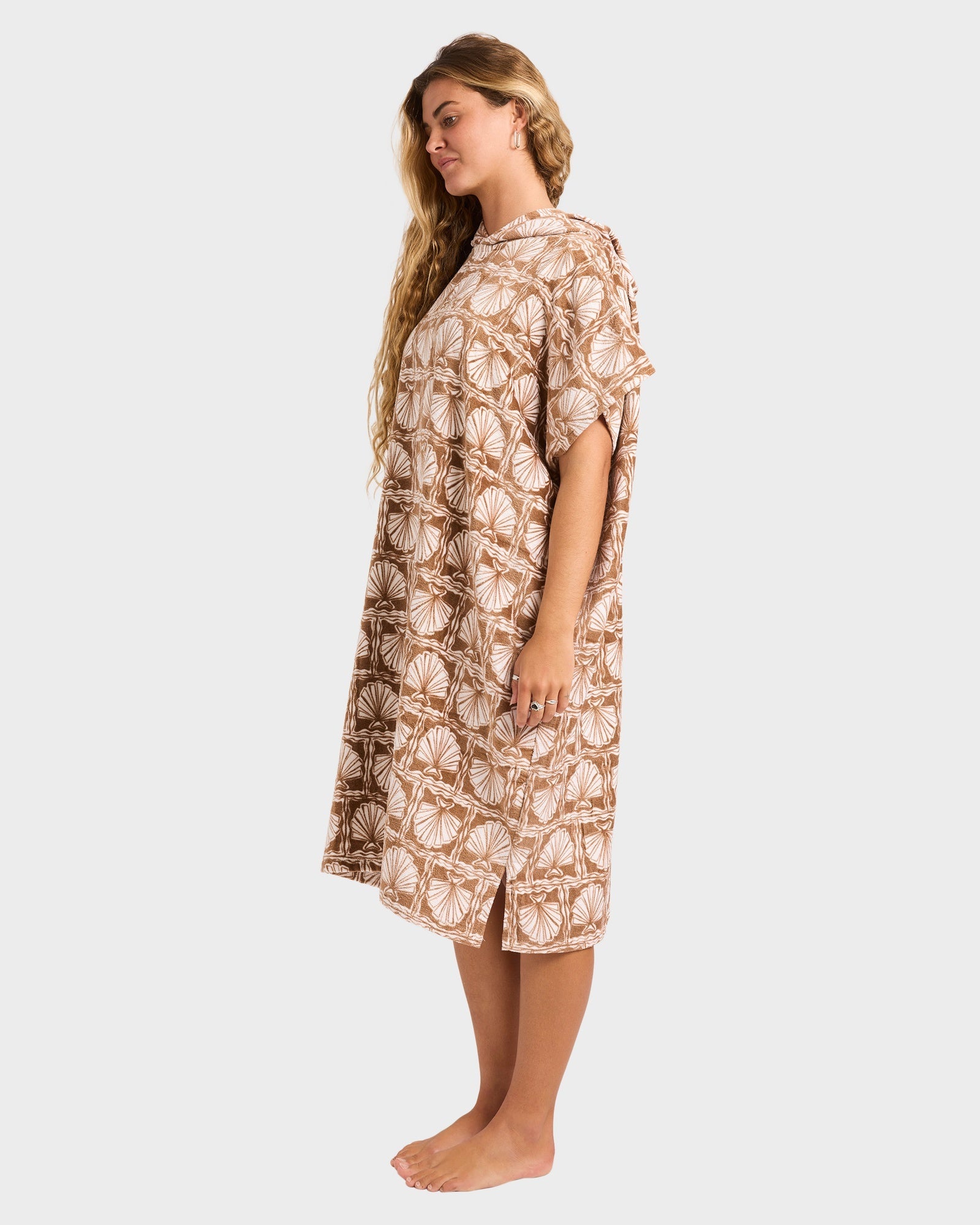 Womens Heat Hooded Towel