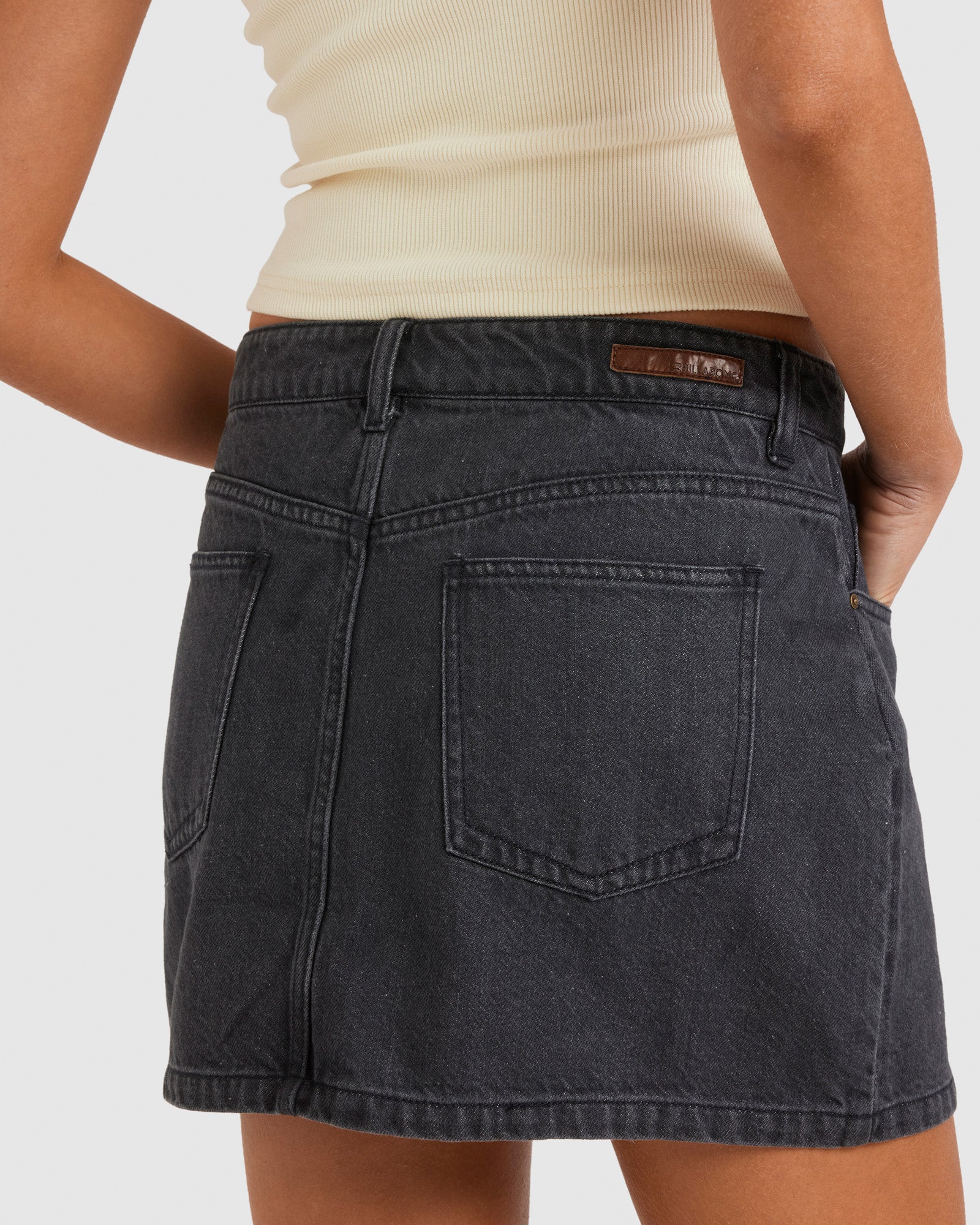 Womens Frankie Denim Mini Skirt