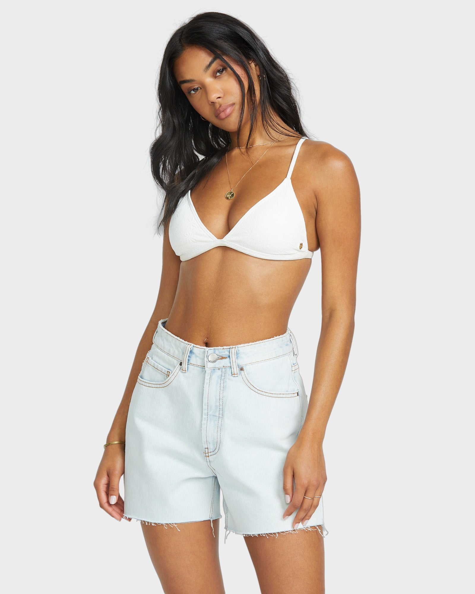 Womens Riley Denim Shorts