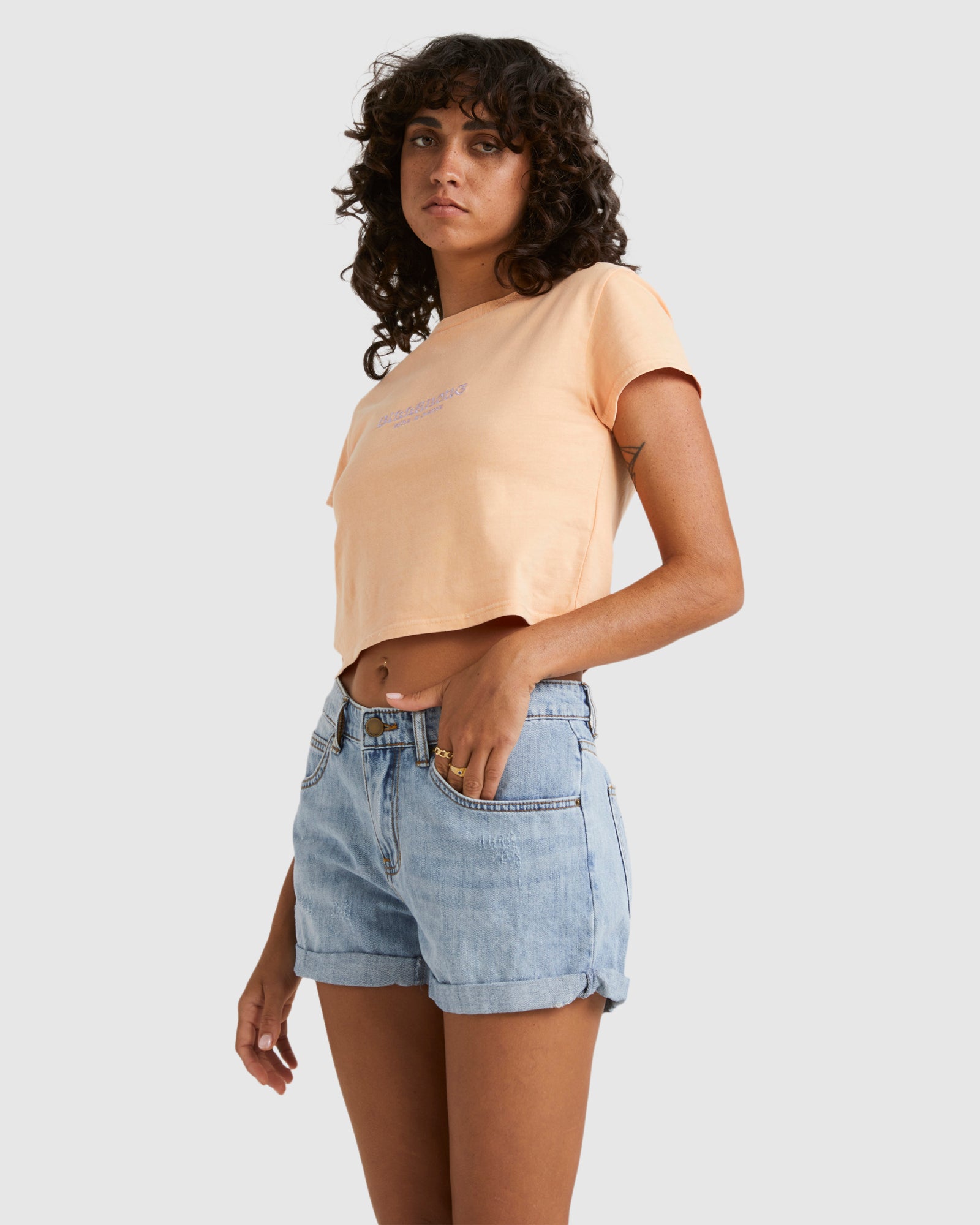 Womens Frankie Denim Shorts