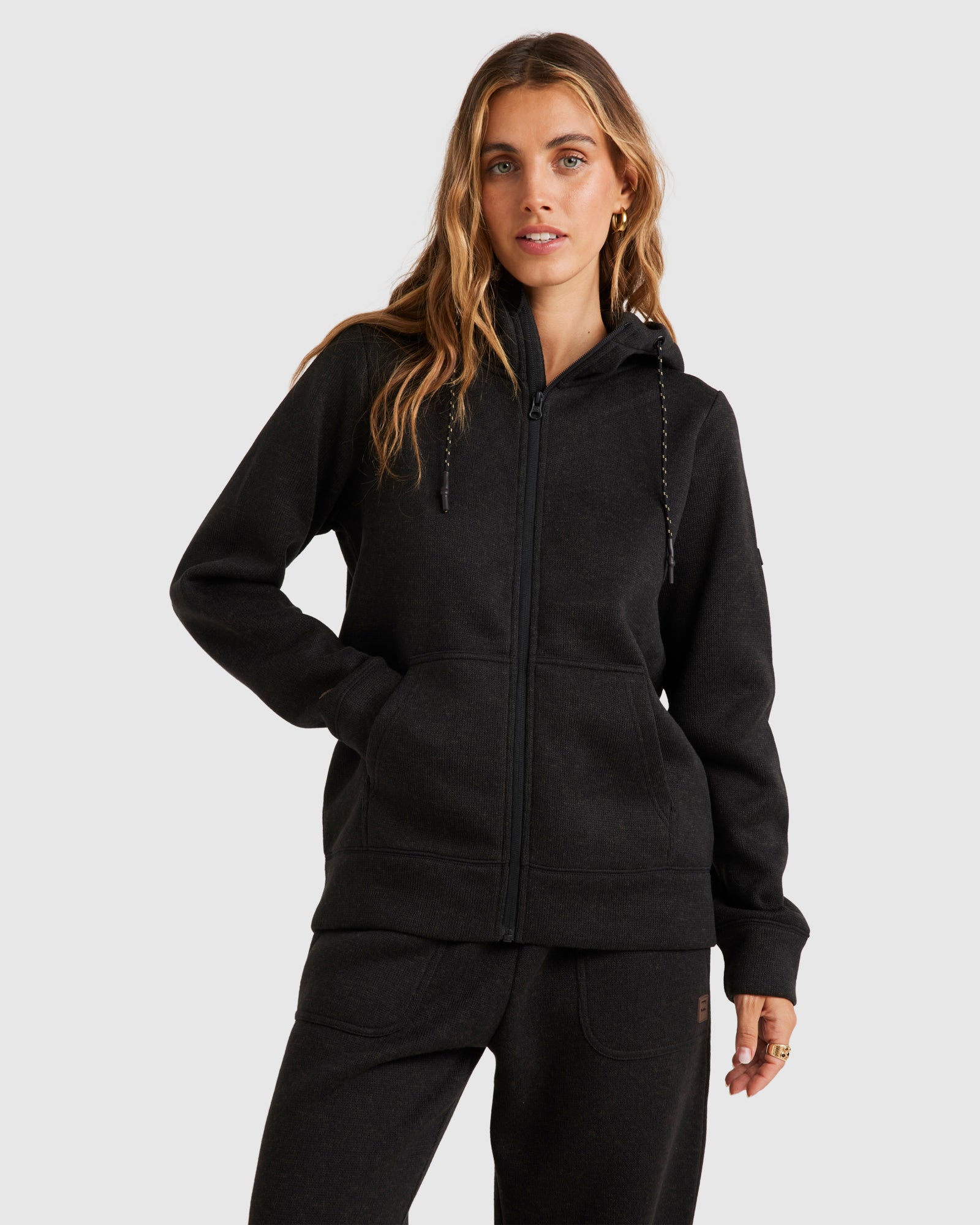 Womens Boundary Zip Up Hoodie