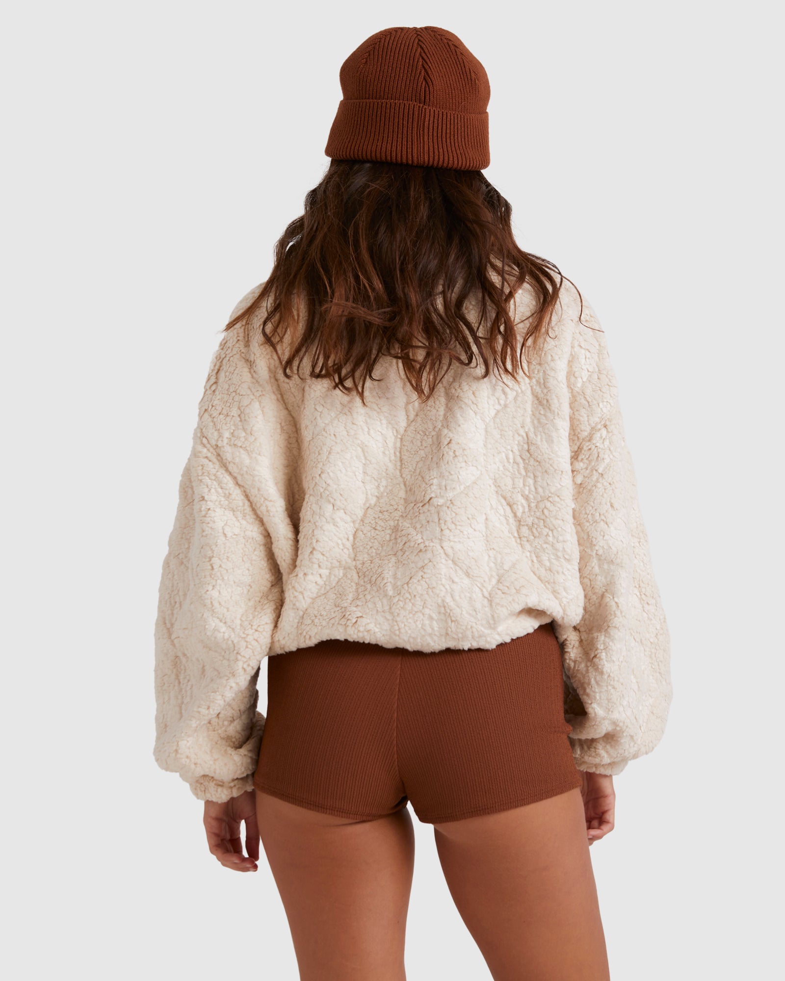 Womens Just Beamin Half Zip Pullover