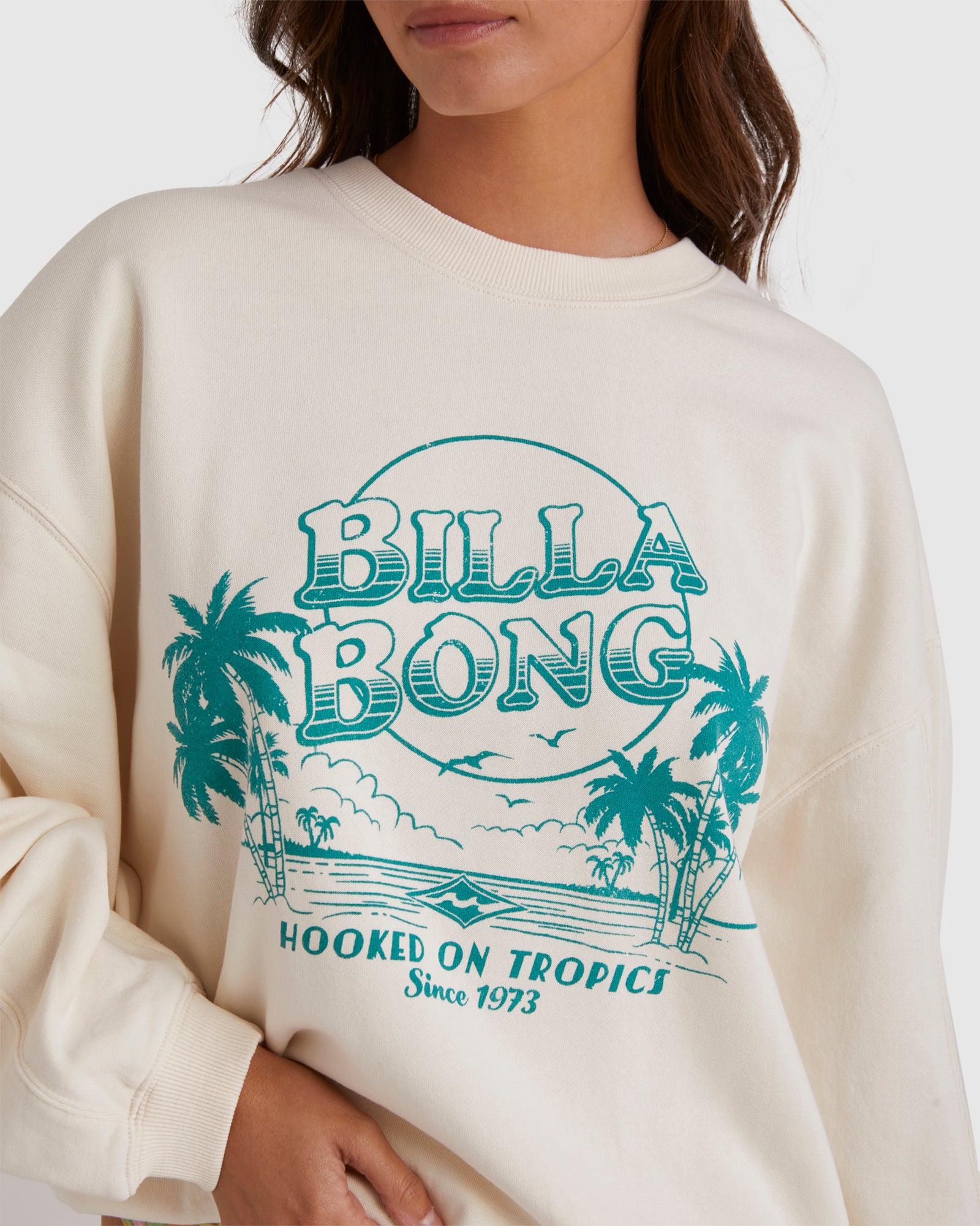 Womens Resort Life Kendall Crew Neck
