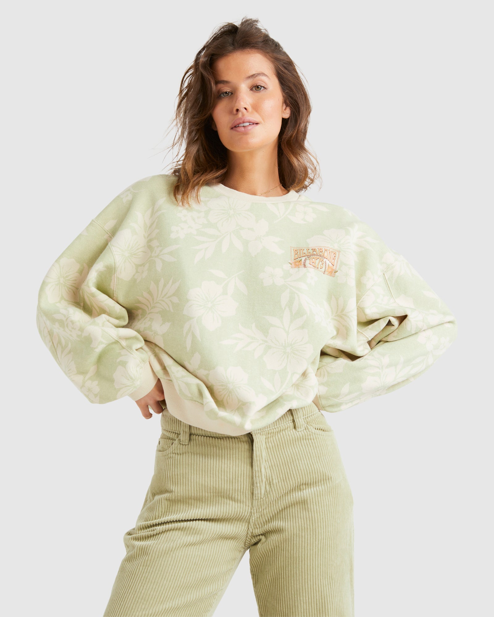 Womens Beach Side Kendall Crew Neck