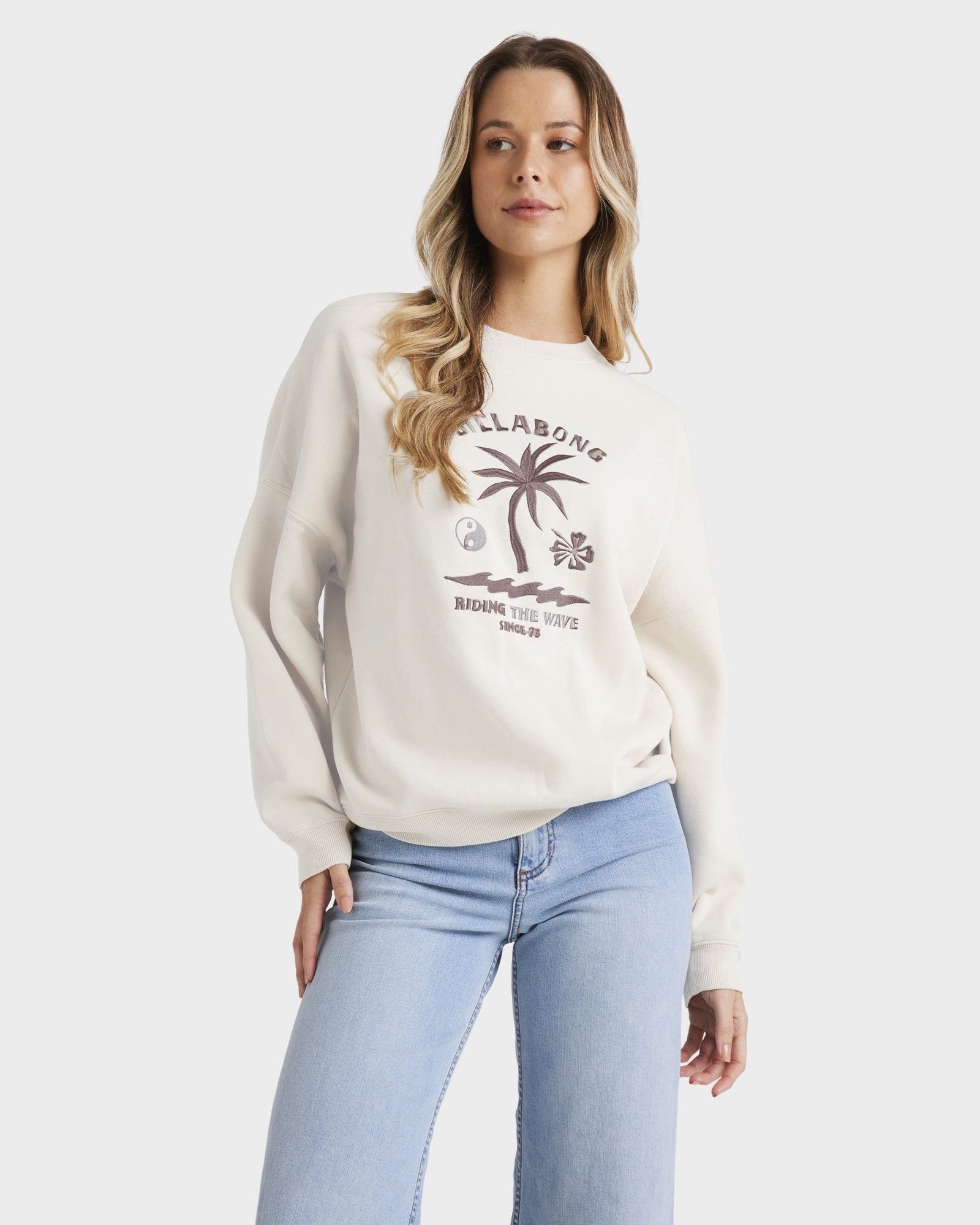 Womens Surf Club Venice Crew Neck