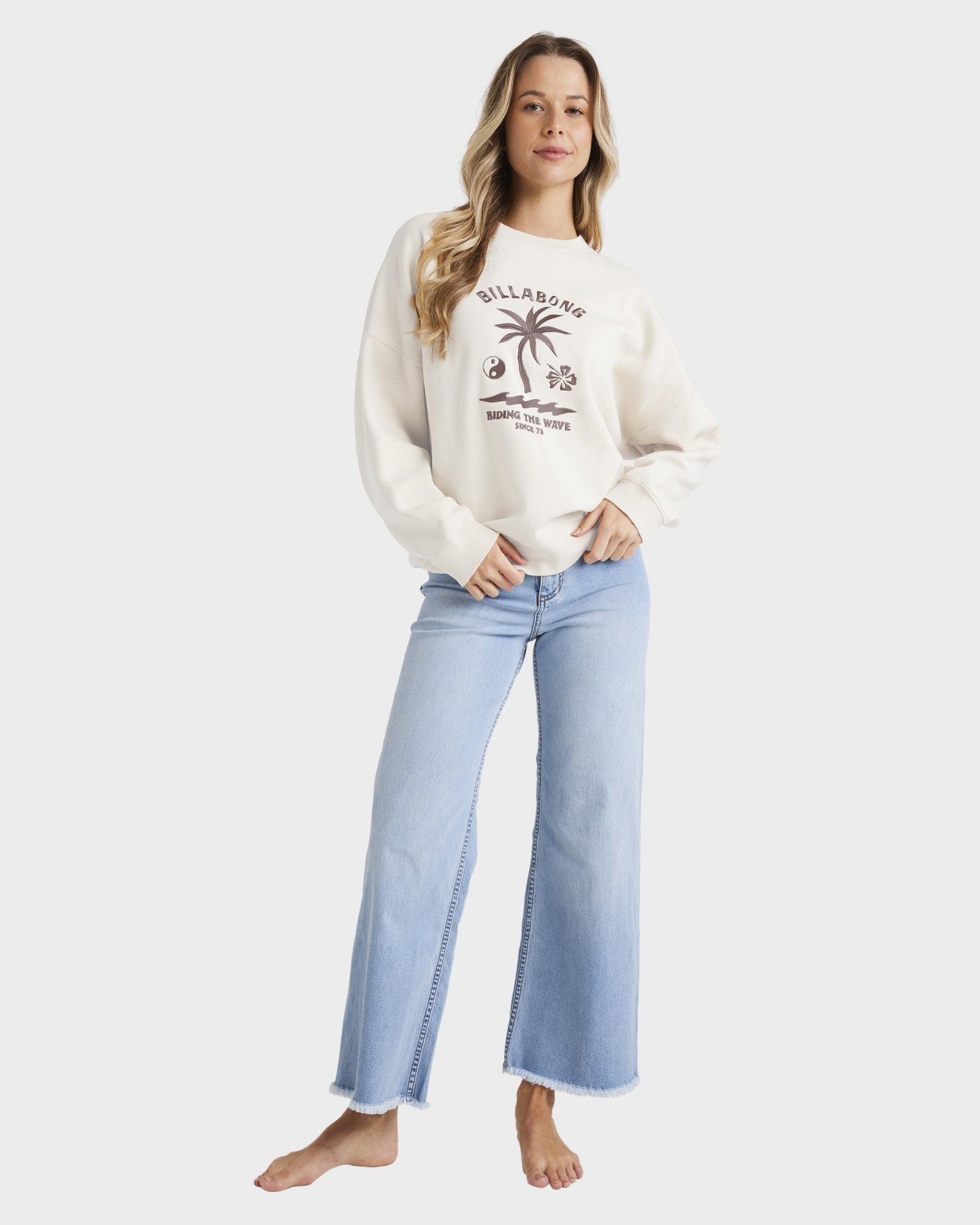 Womens Surf Club Venice Crew Neck