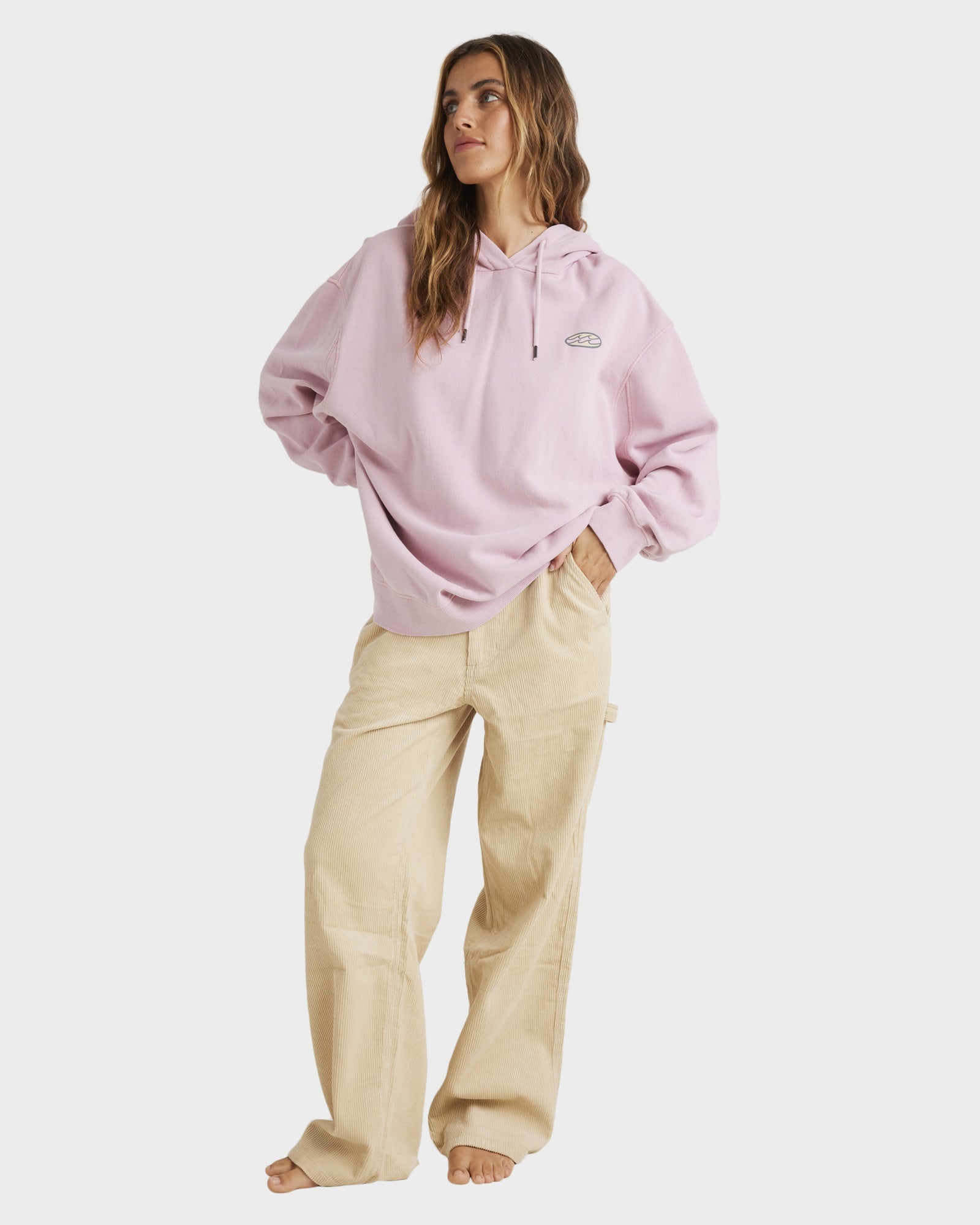 Womens Beach Tour Hood Pullover Hoodie