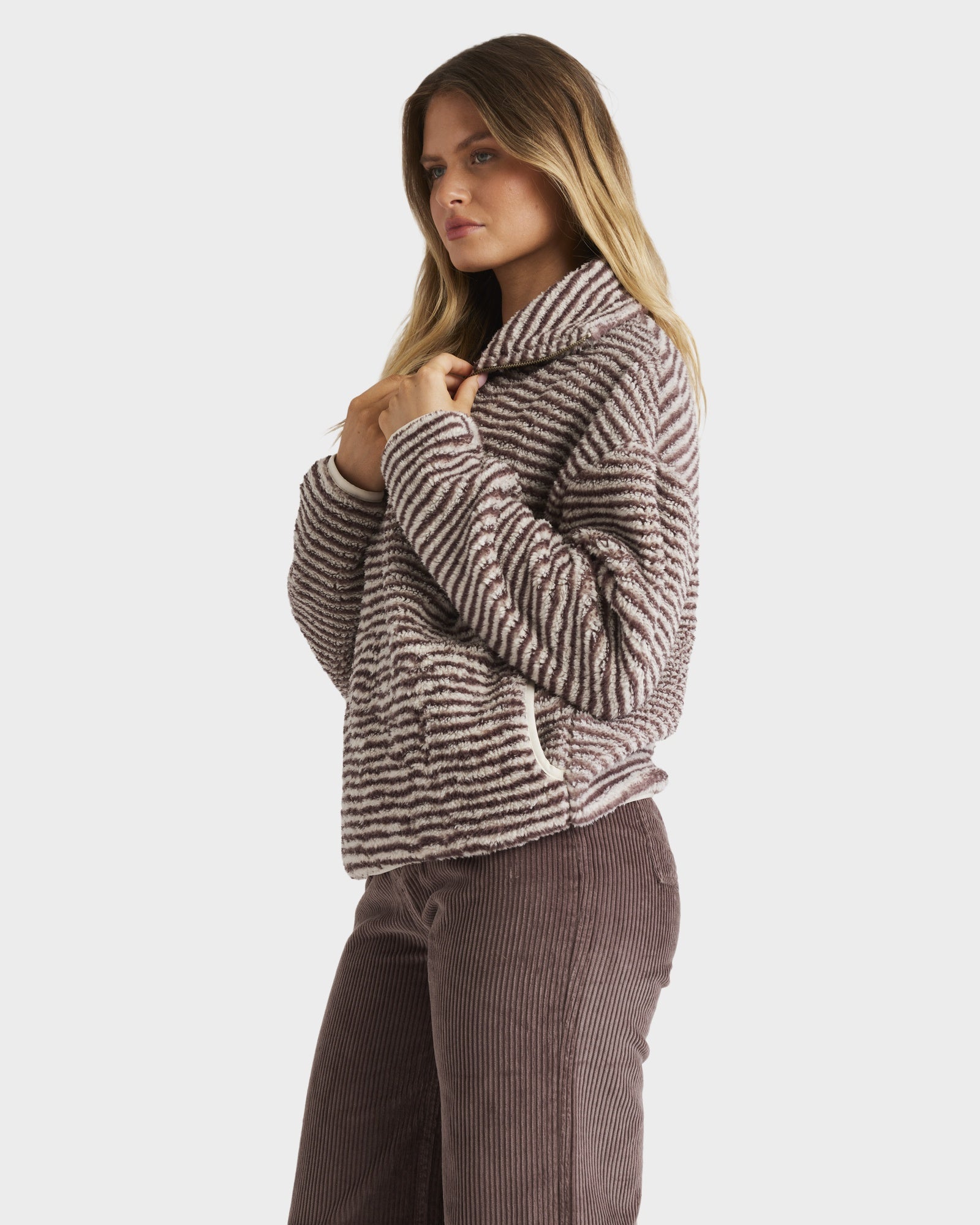 Womens Cool Tides Half Zip Fleece Pullover