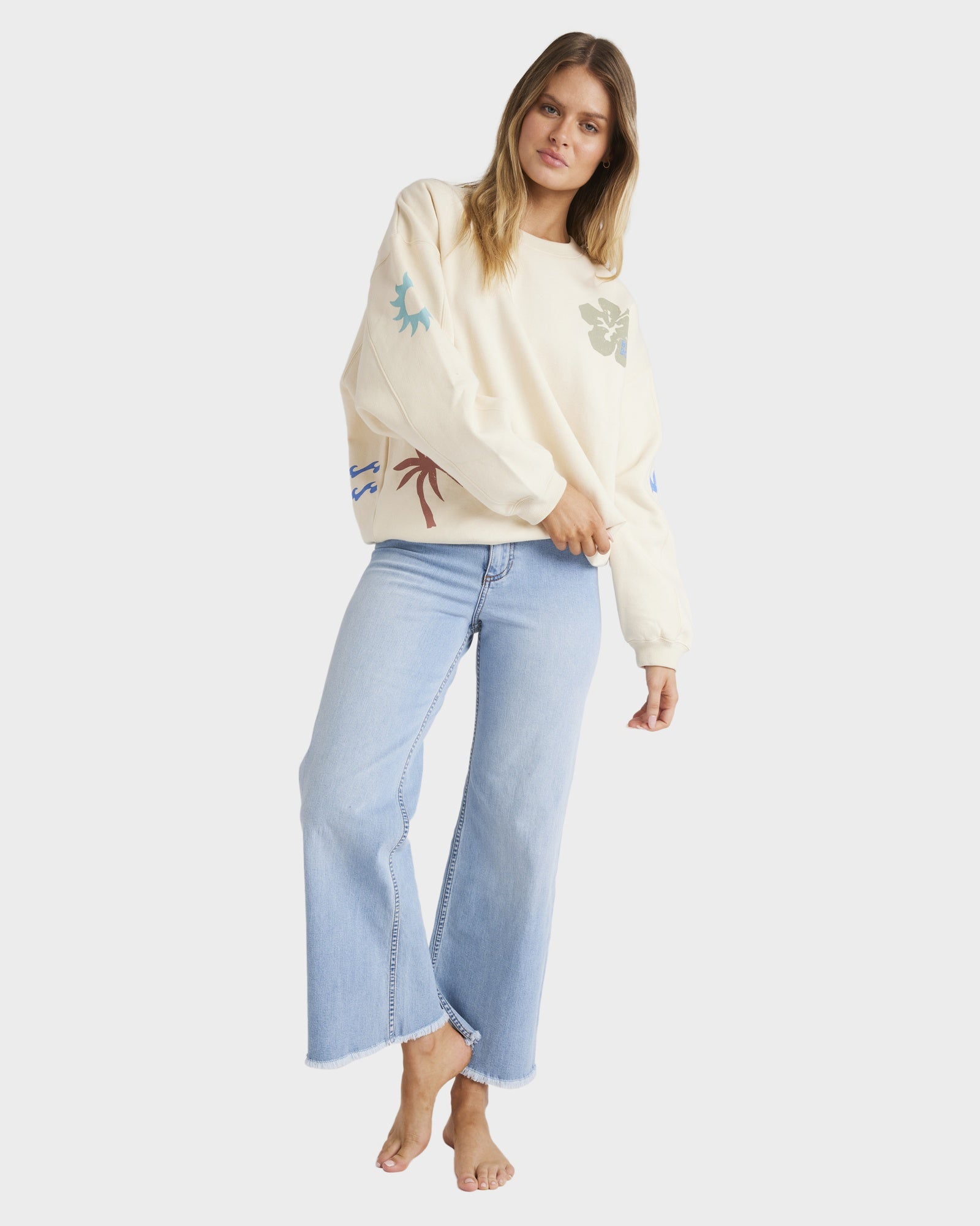 Womens Water Sign Kendall Crew Neck