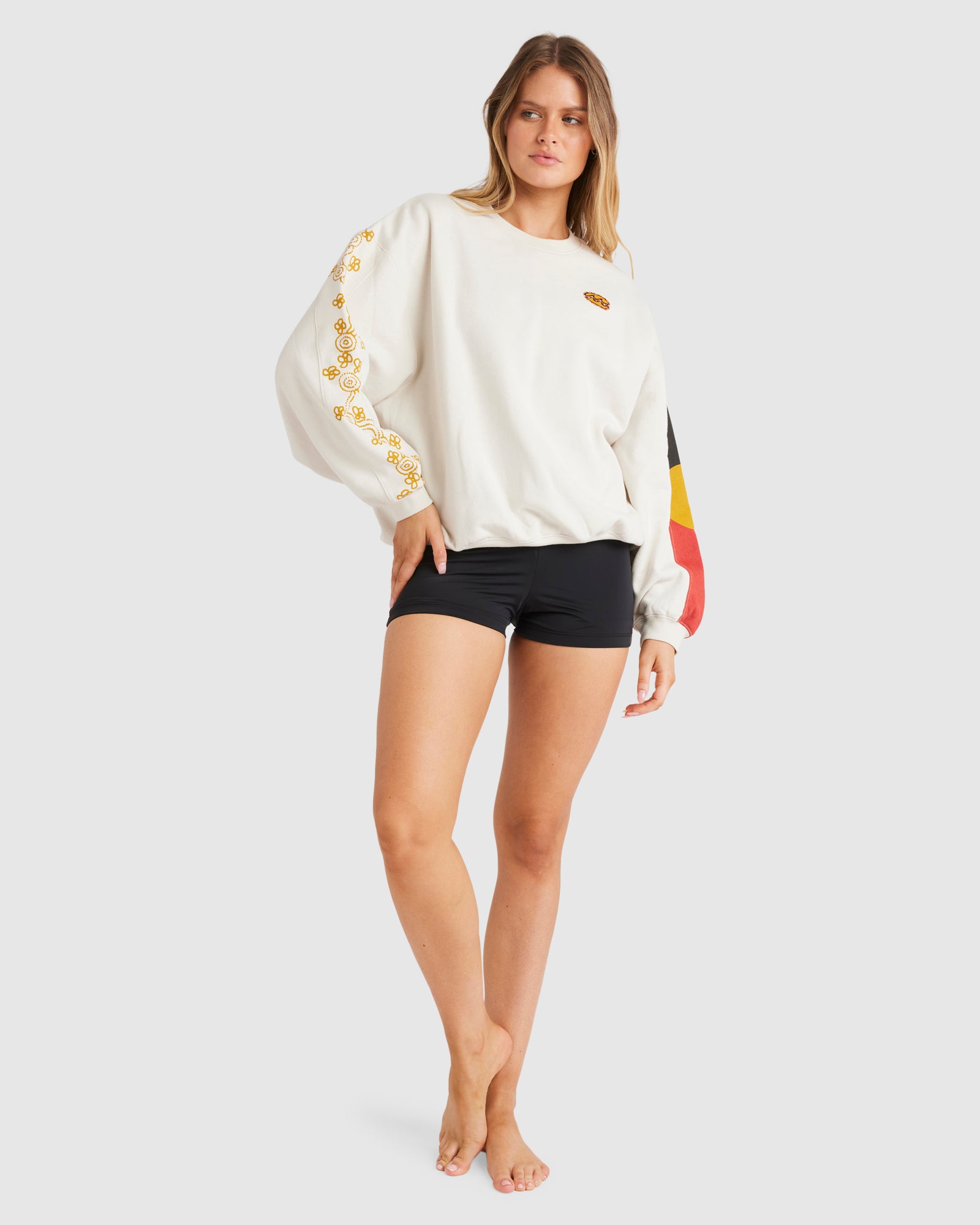 Womens Otis Sand Dune Kendall Crew Neck