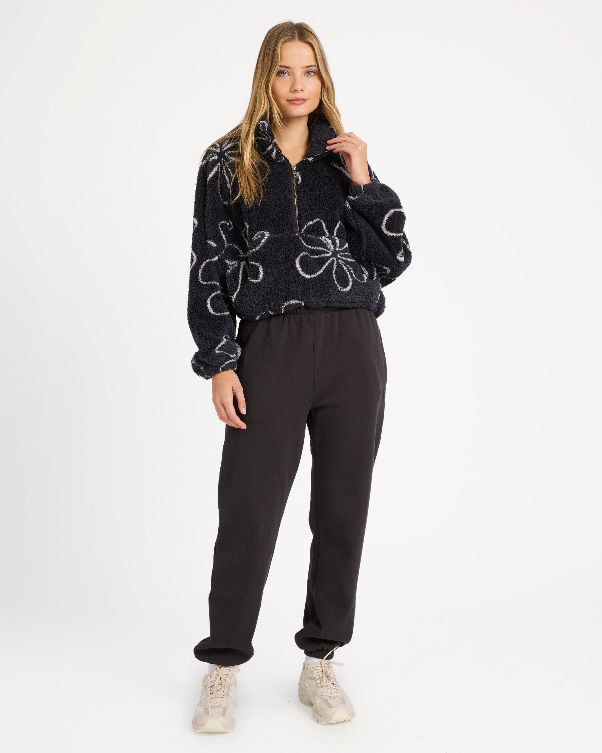 Womens Good Life Half Zip Fleece Pullover