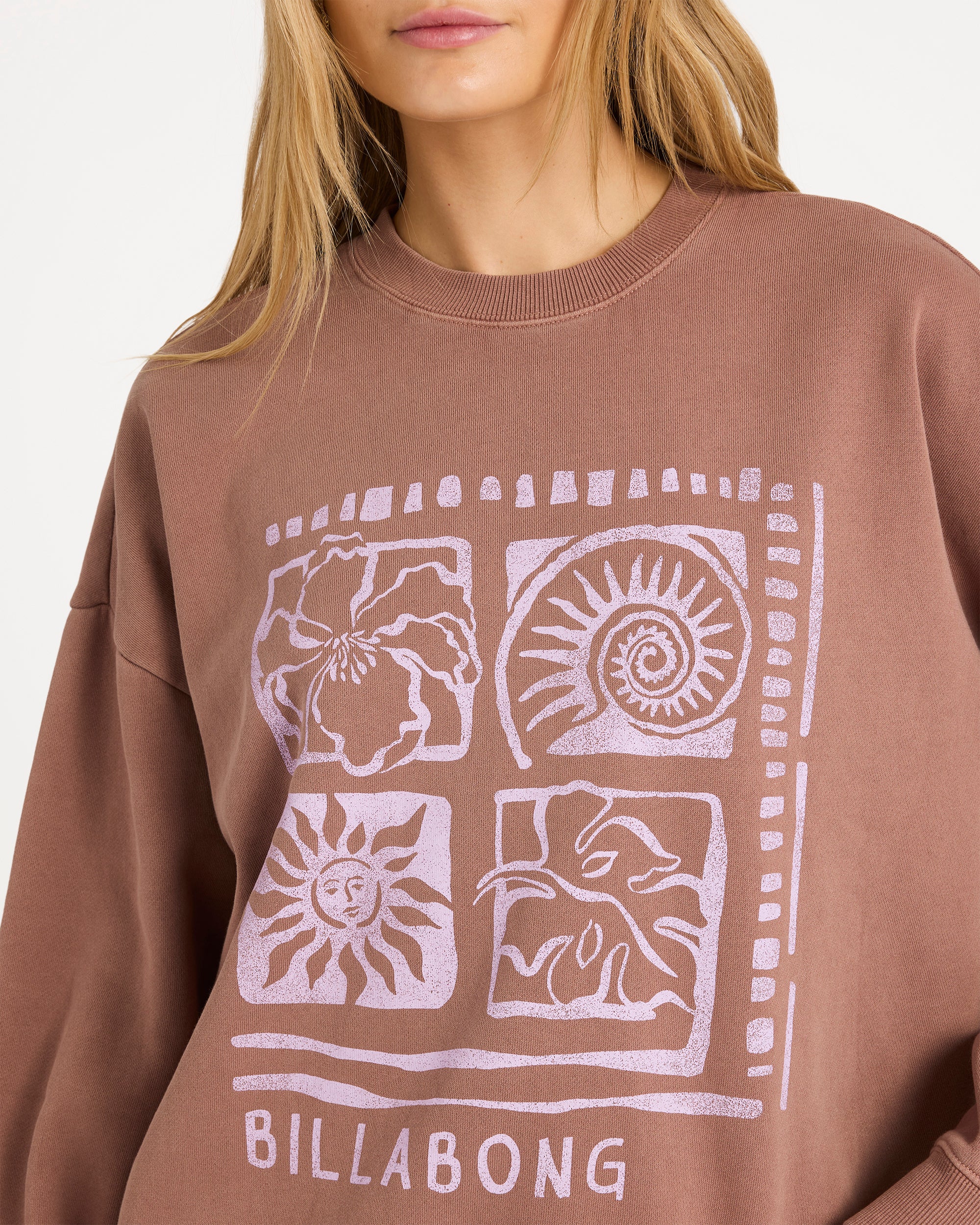Womens Sand To Surf Crew Neck