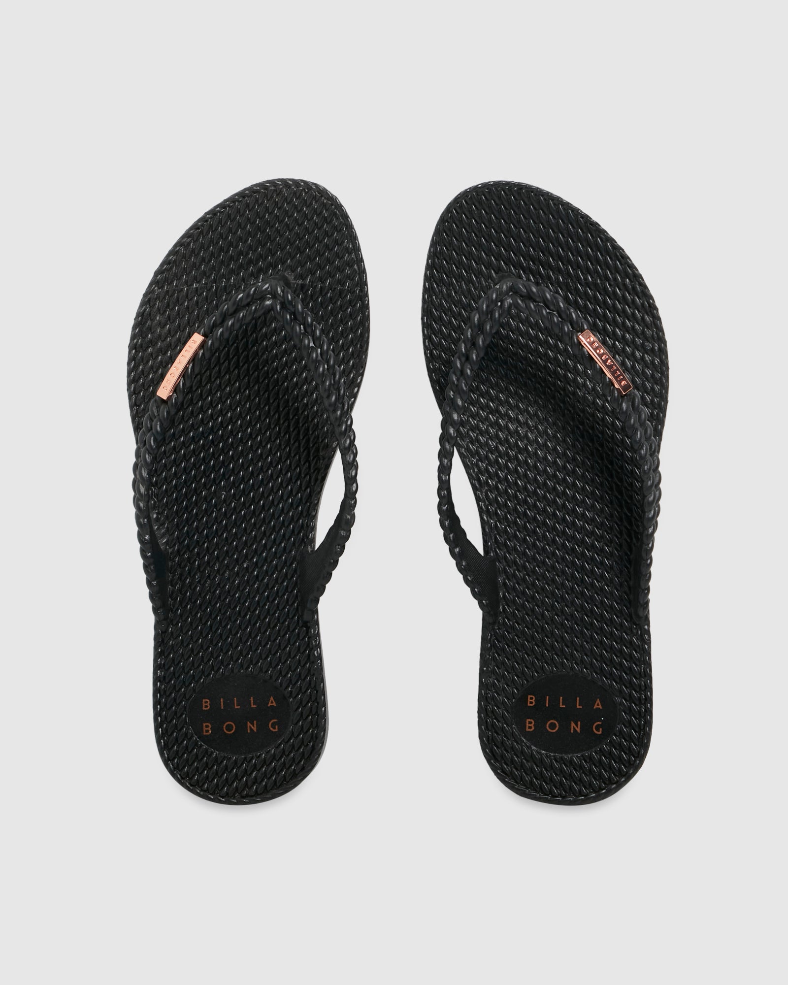 Womens Kick Back Solid Thongs