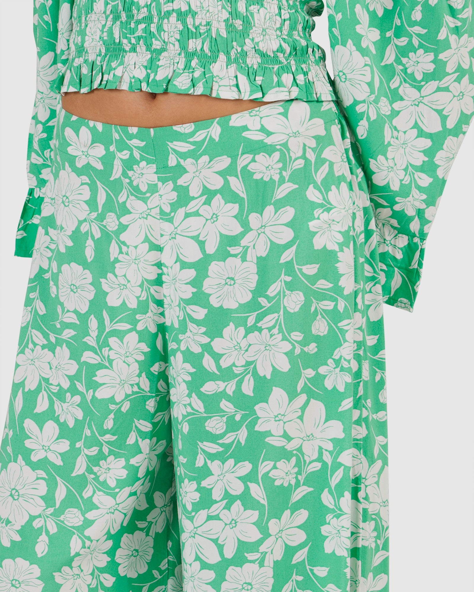 Womens On My Mind Isle Wide Leg Beachy Pants