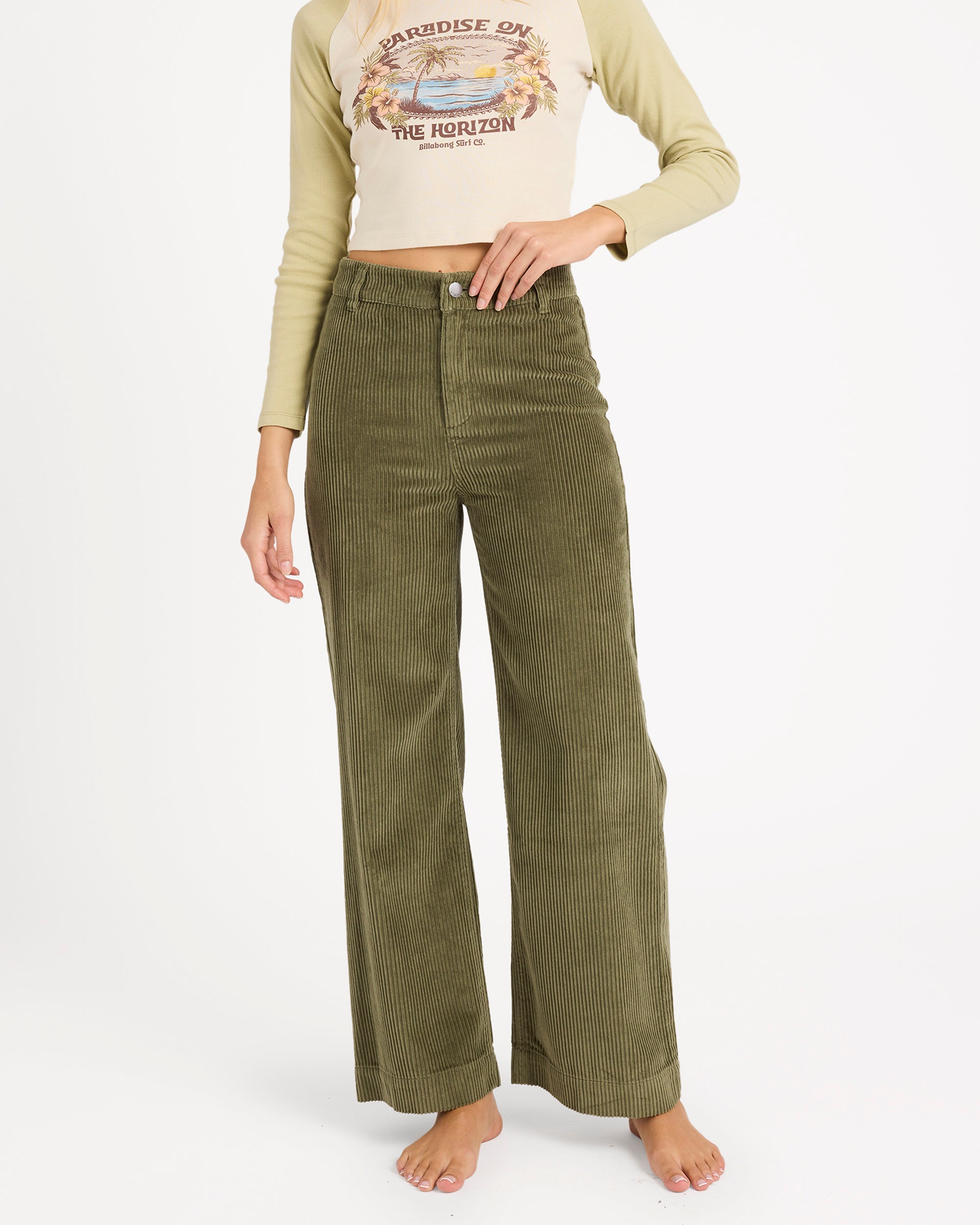 Womens Palmy Cord Pants