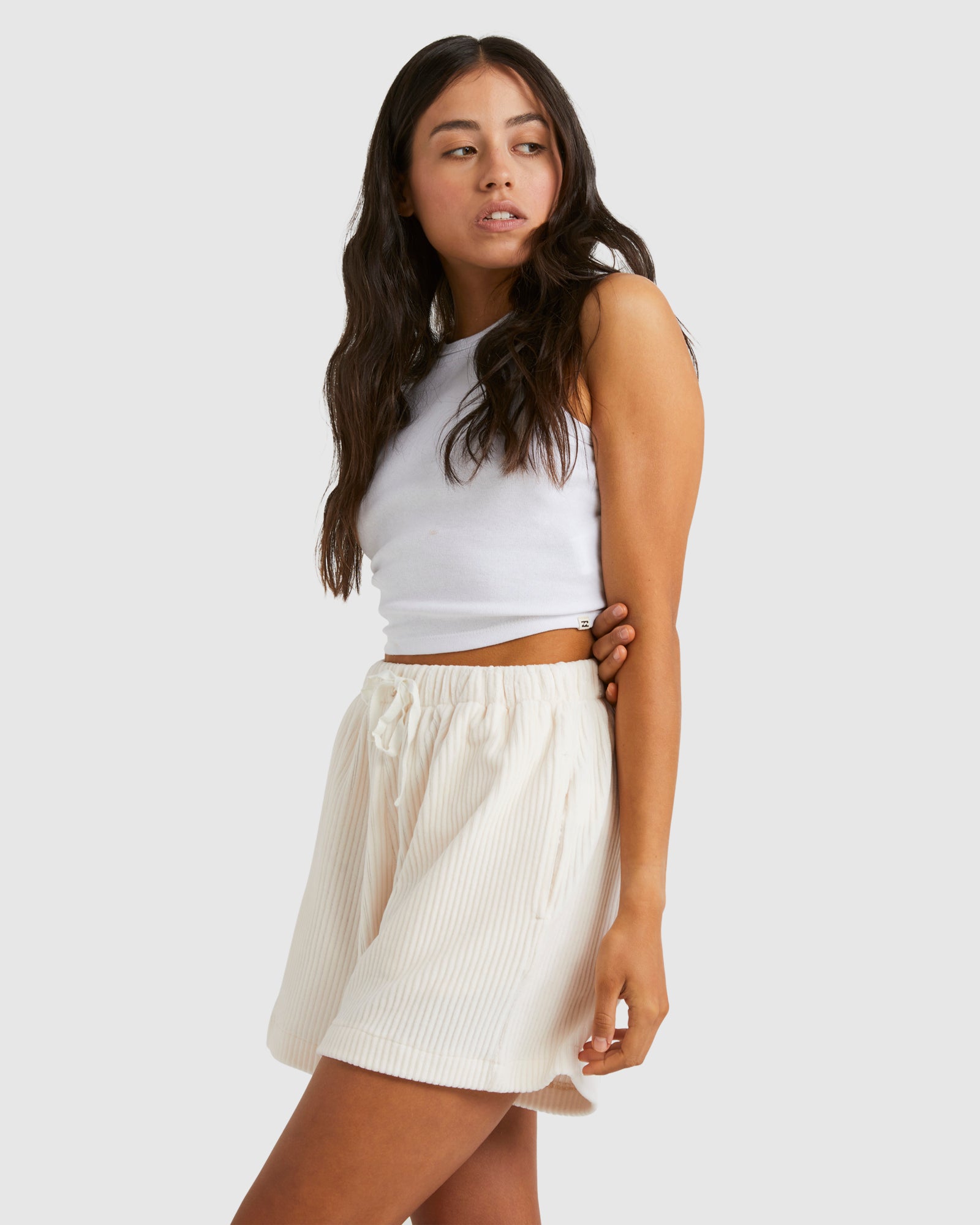 Womens Good Day 2 Elastic Waist Shorts