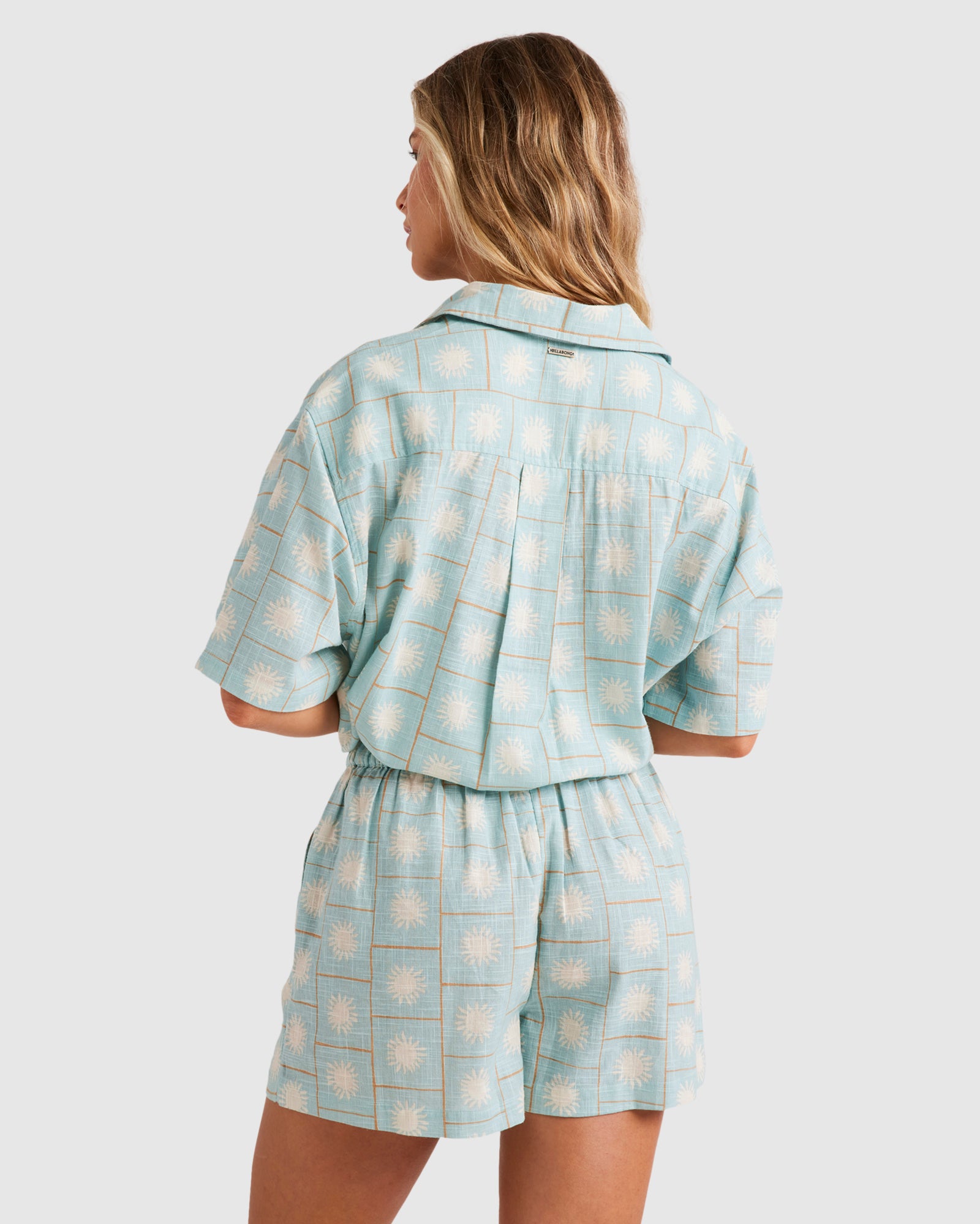 Womens Always Sunny Elastic Waist Shorts