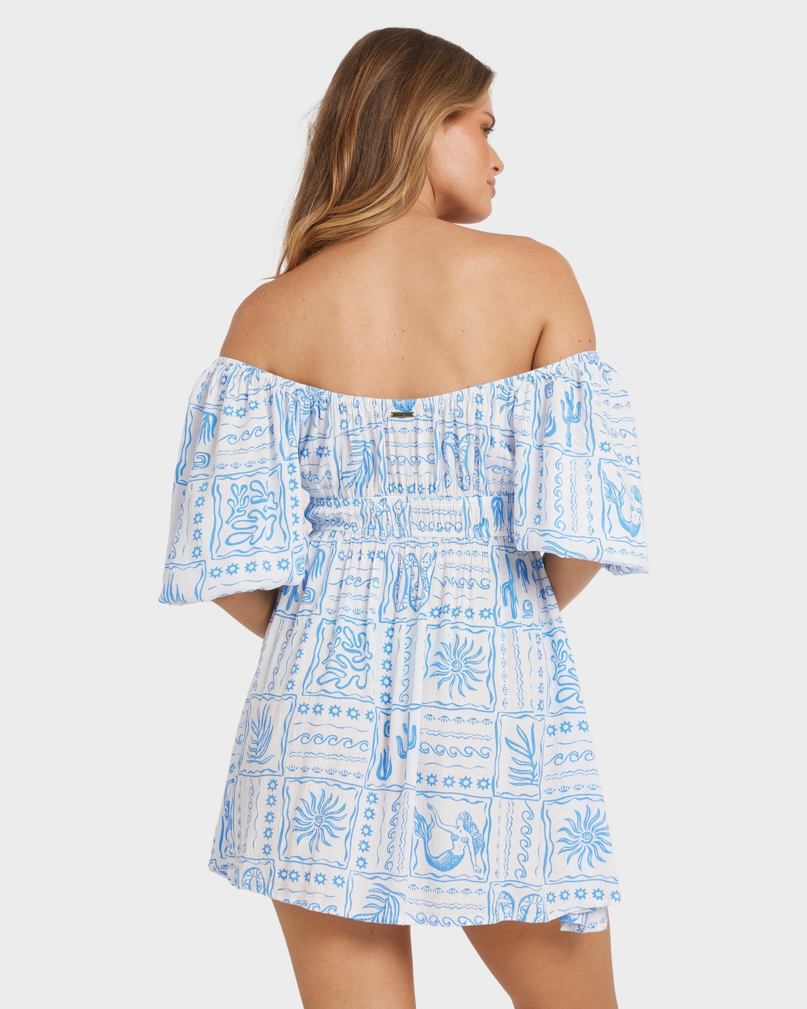 Womens La Plage Mini Dress