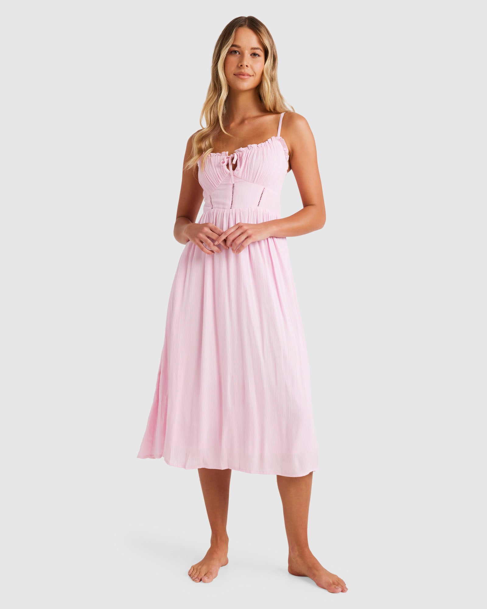 Womens Whiskey Skies Midi Dress