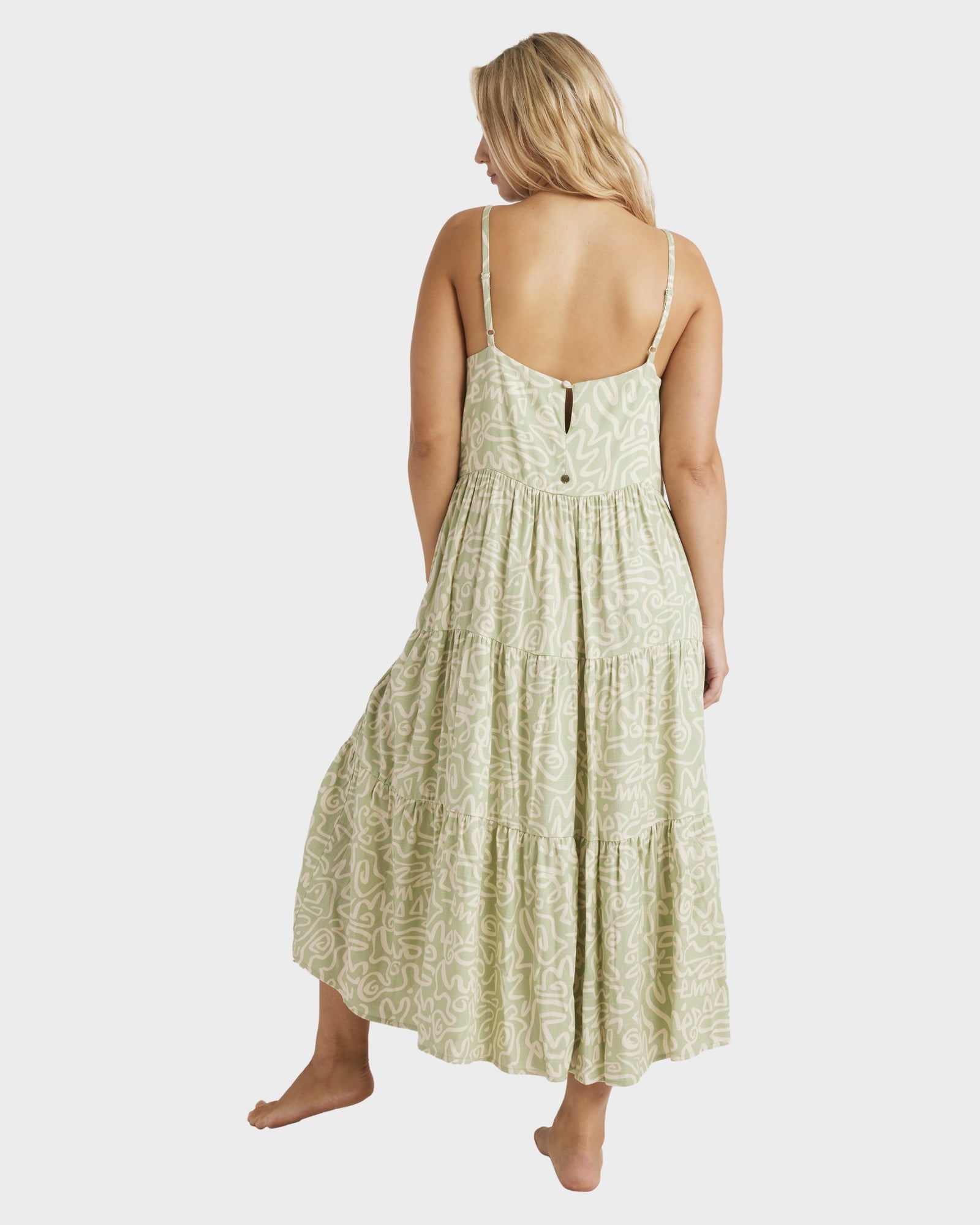 Womens Sunny Lines Lost Love Midi Dress