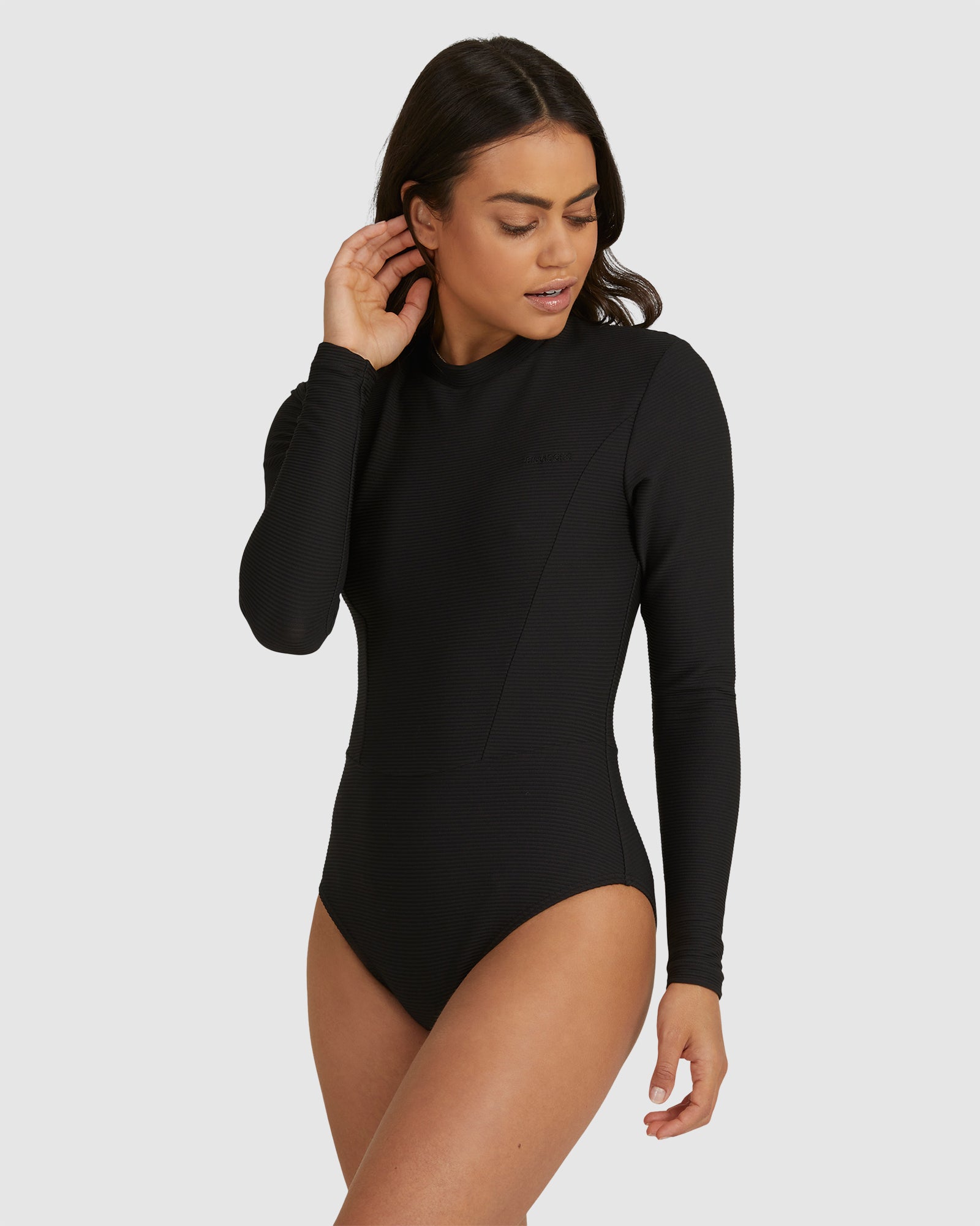 Womens Tanlines Long Sleeve Rash Vest