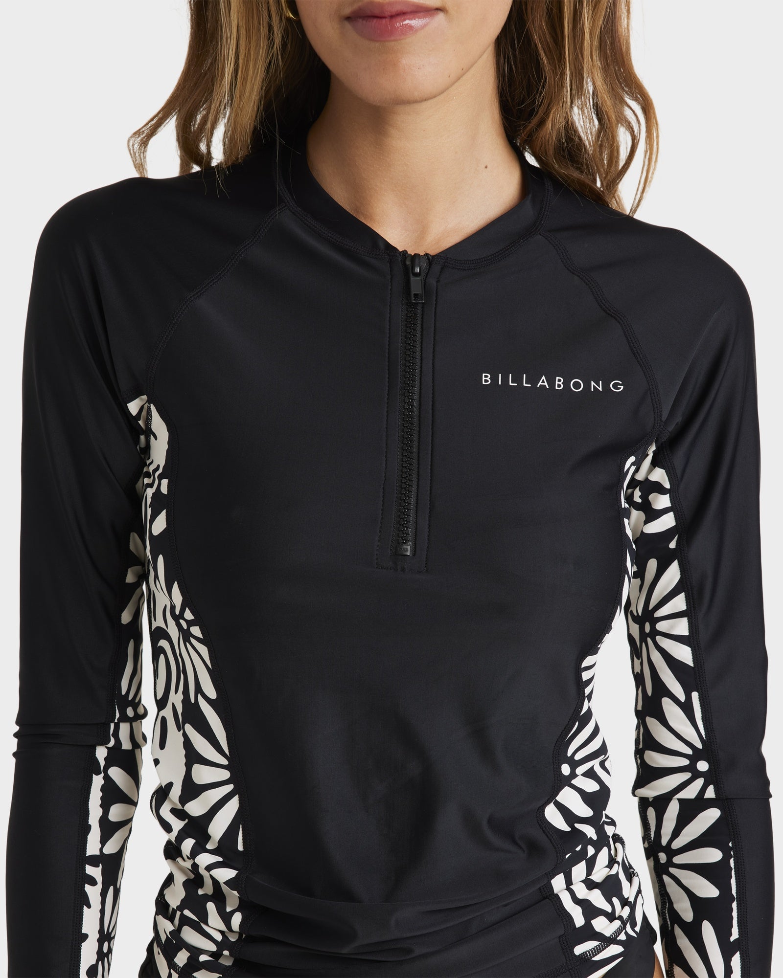 Womens Happy Dance Reef Break Long Sleeve Rash Vest