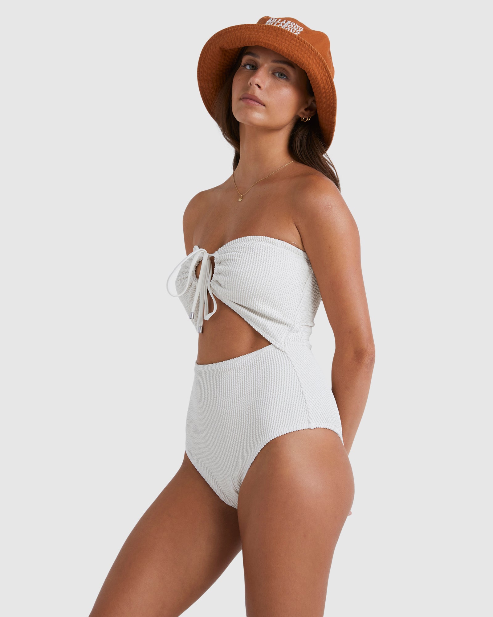 Womens Summer High Drew One Piece