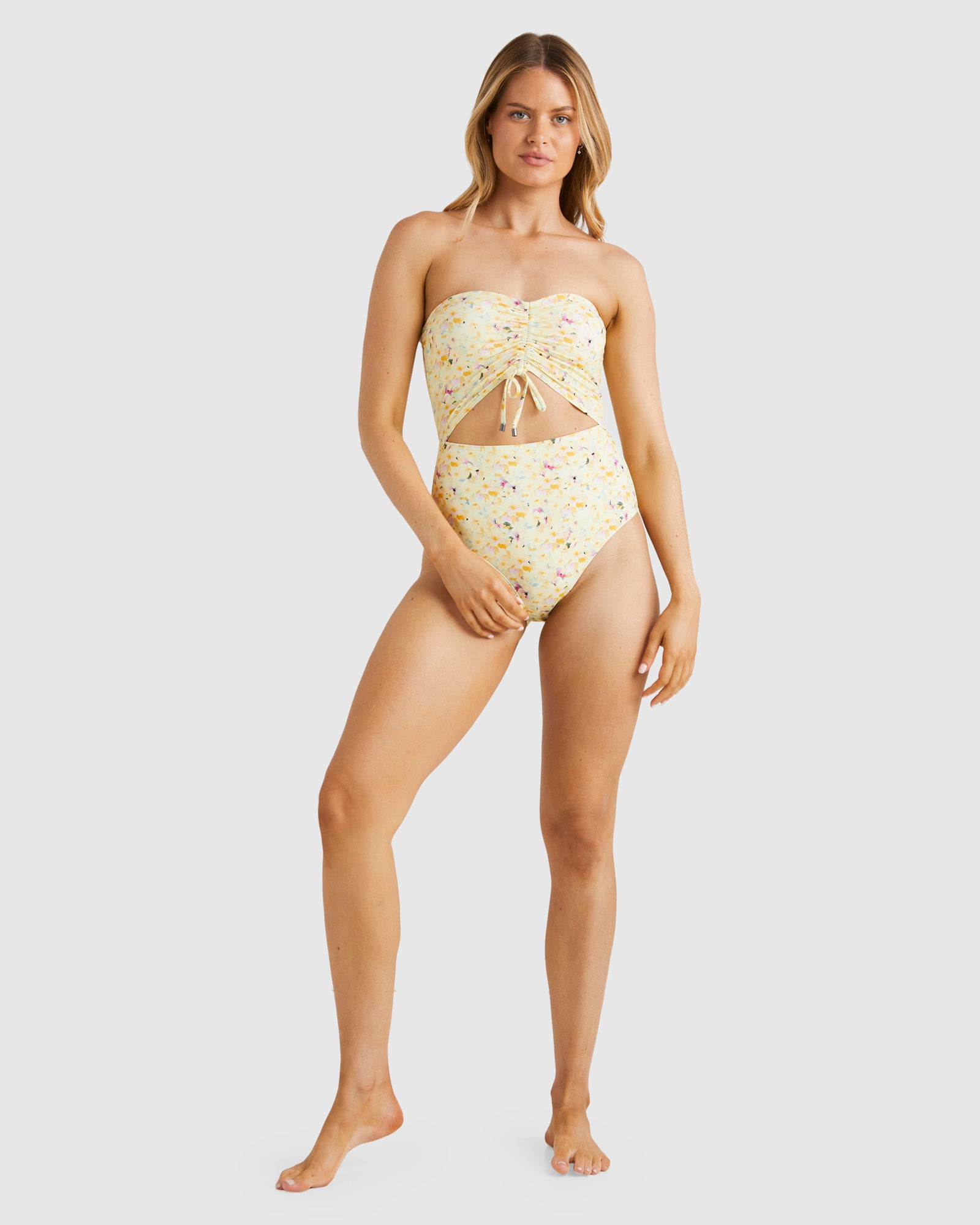 Womens Mellow Days Summer One Piece Swimsuit