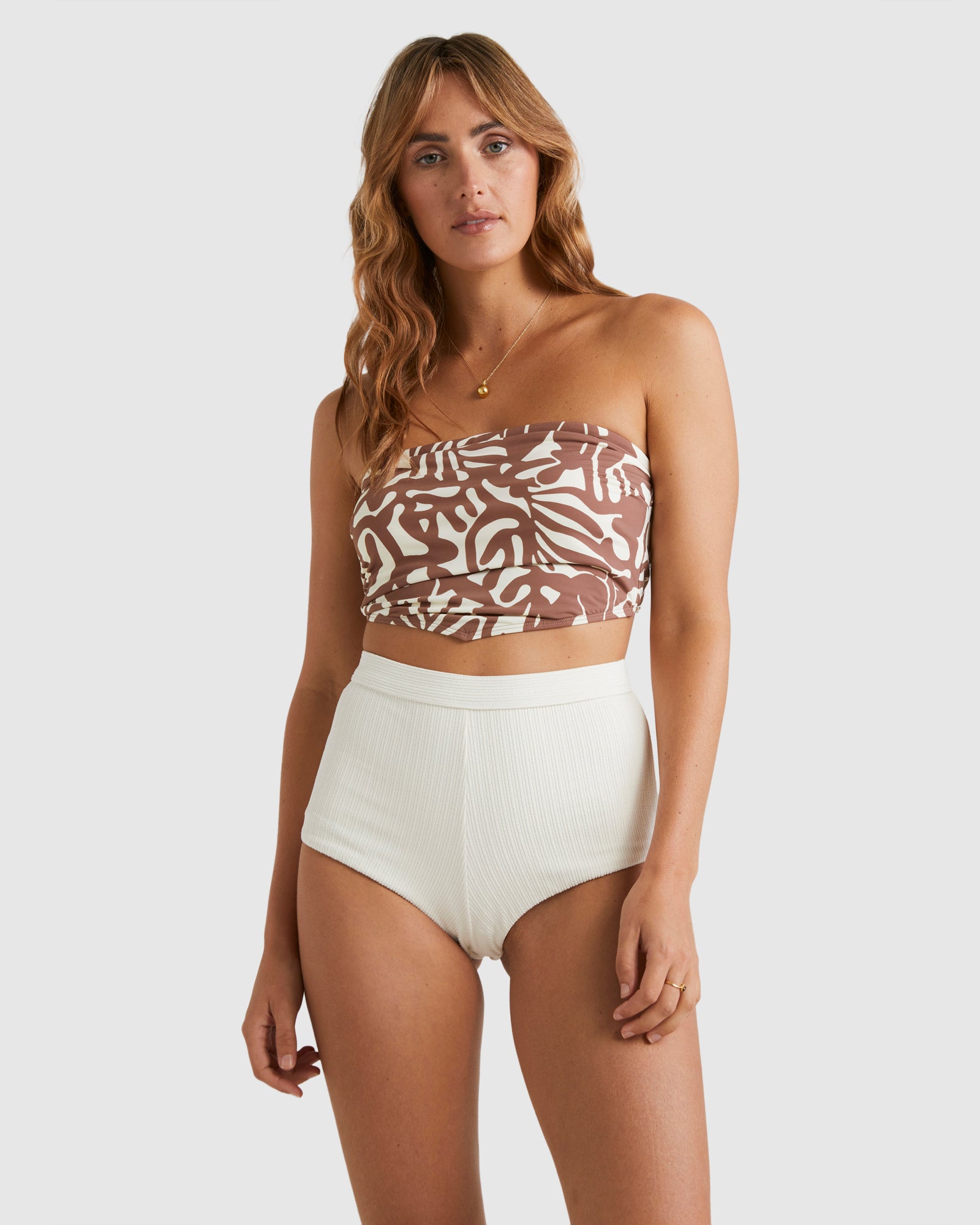 Womens Soft Sway Alana Crop Bikini Top