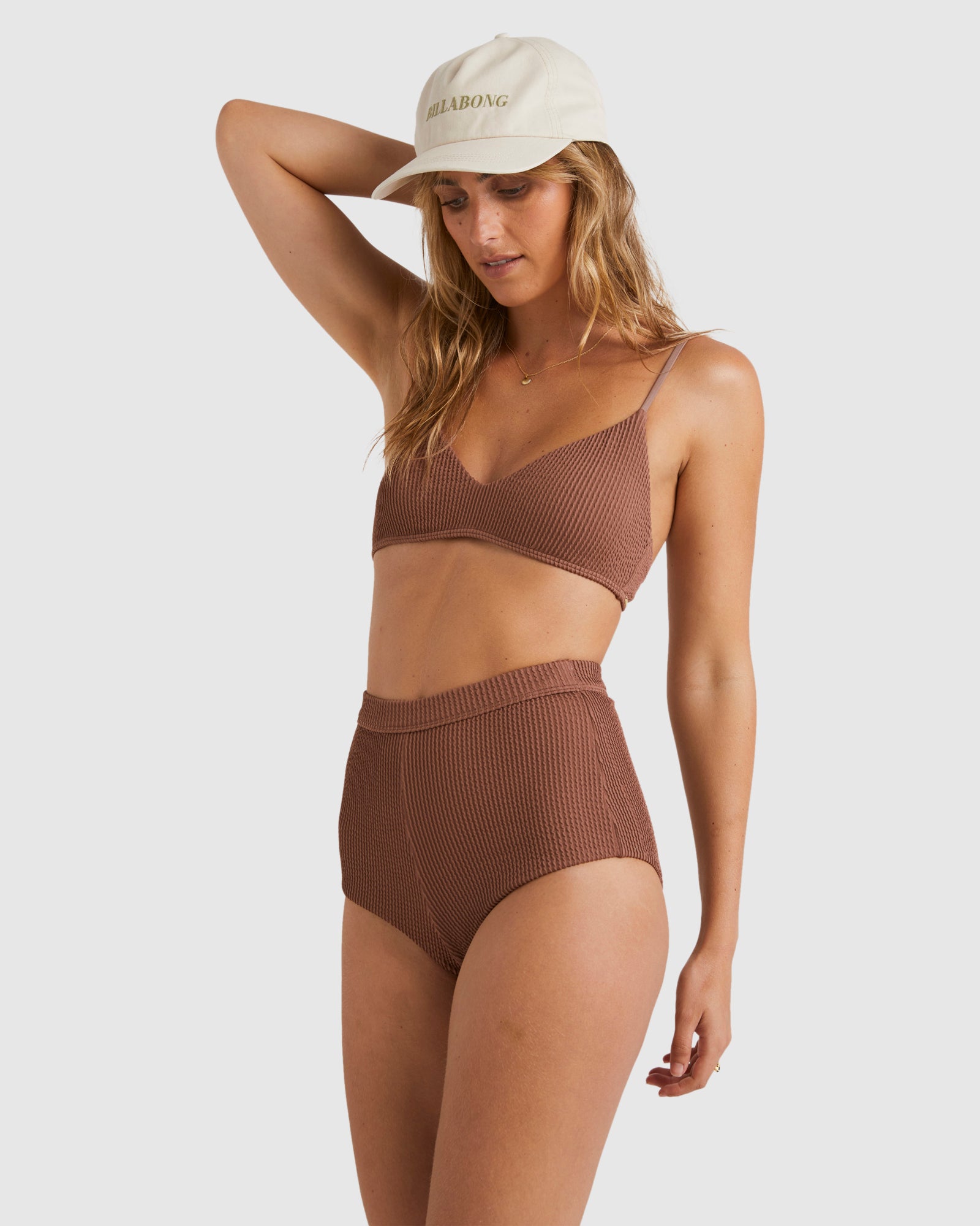 Womens Summer High Bralette Bikini Top