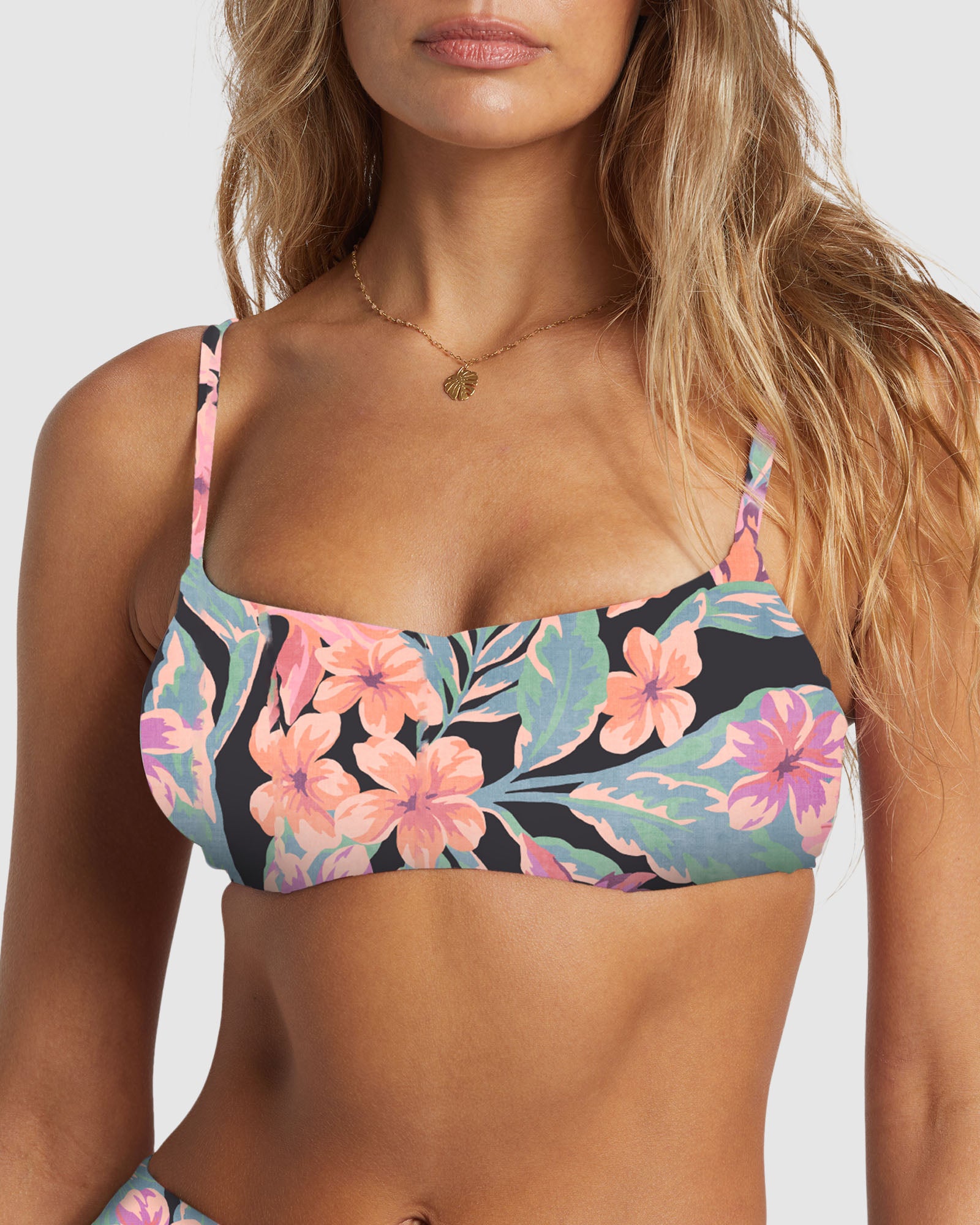 Womens Nights In Paradise Vintage D/DD Bikini Top