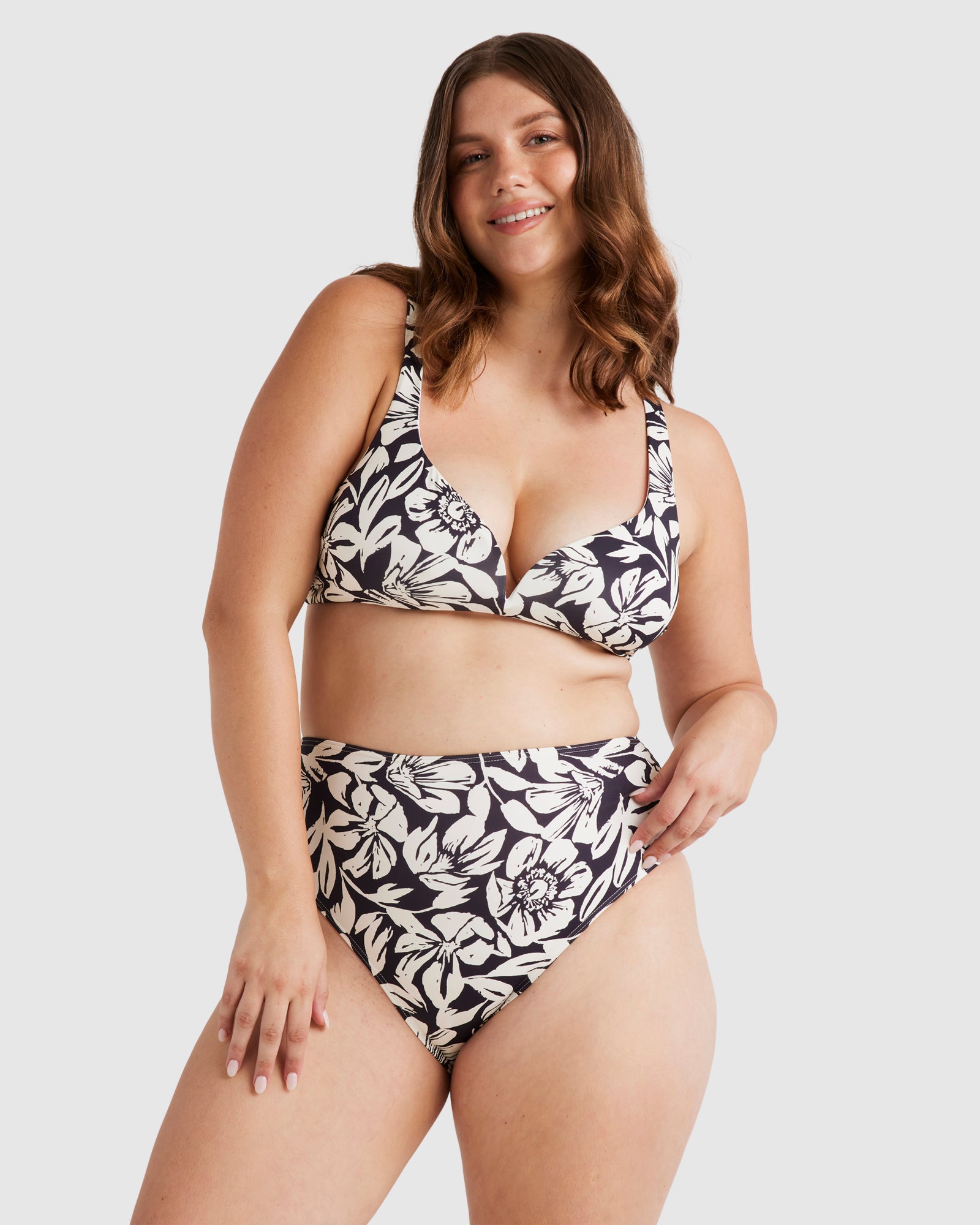 Womens Hi Times Dion D/DD Bralette Bikini Top