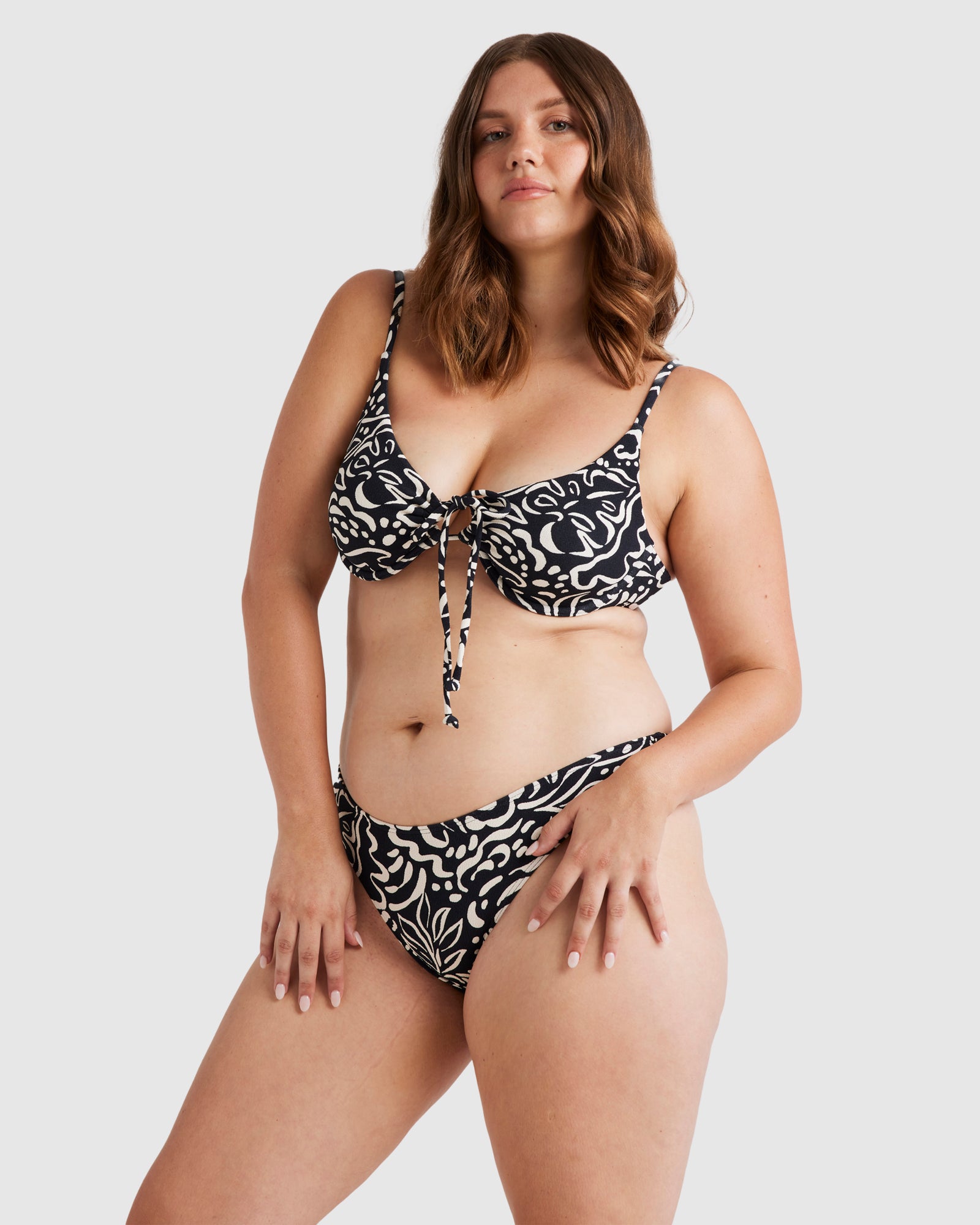 Womens La Isla Drew D/DD Bralette Bikini Top