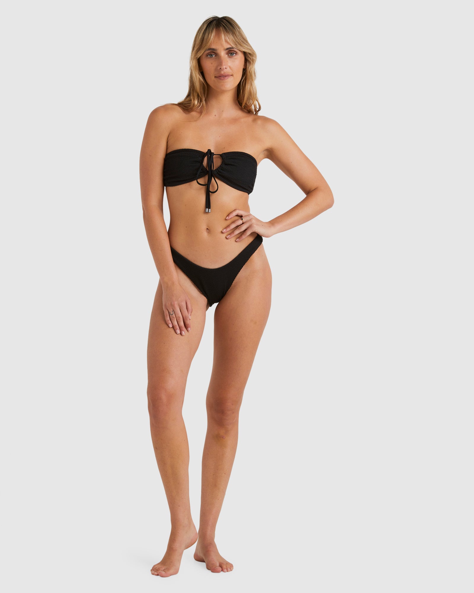 Womens Summer High Hike Bikini Bottom
