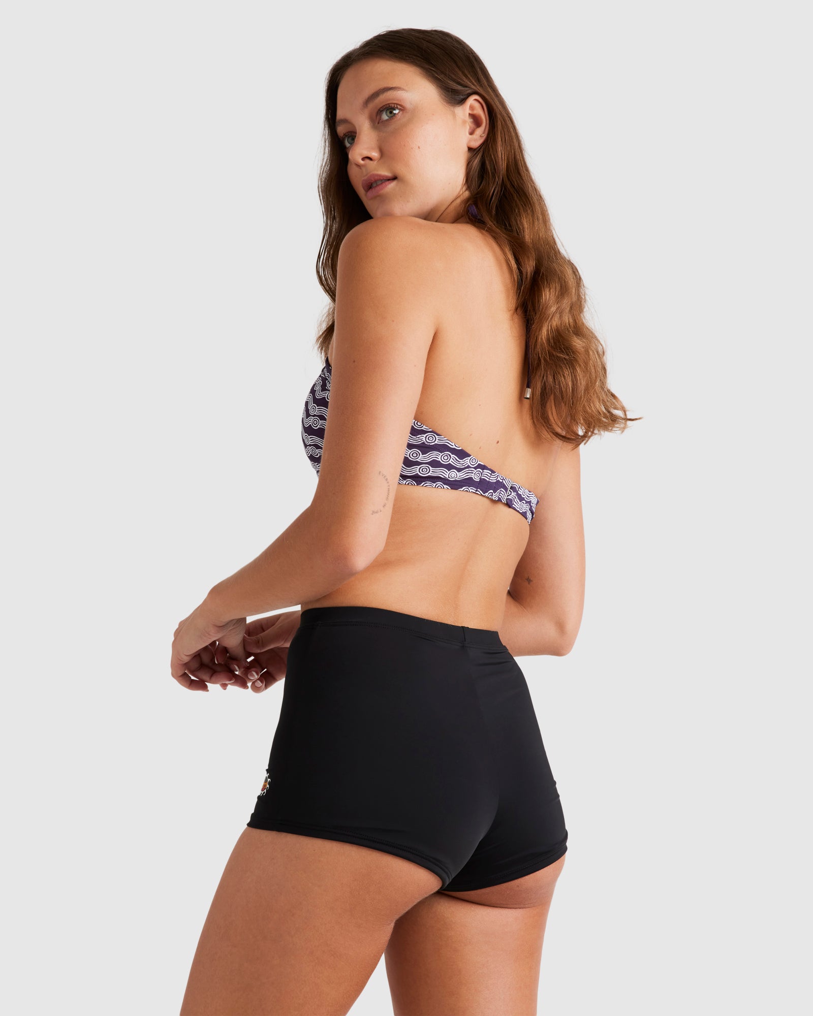 Womens Otis Water Palma Shorts Bikini Bottom
