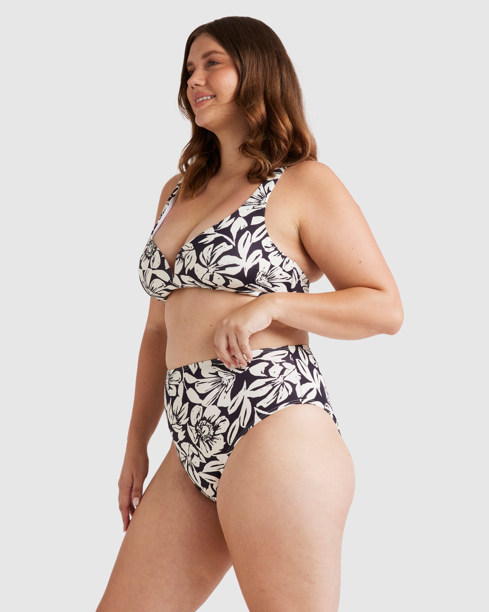 Womens Hi Times High Retro Pant Bikini Bottom