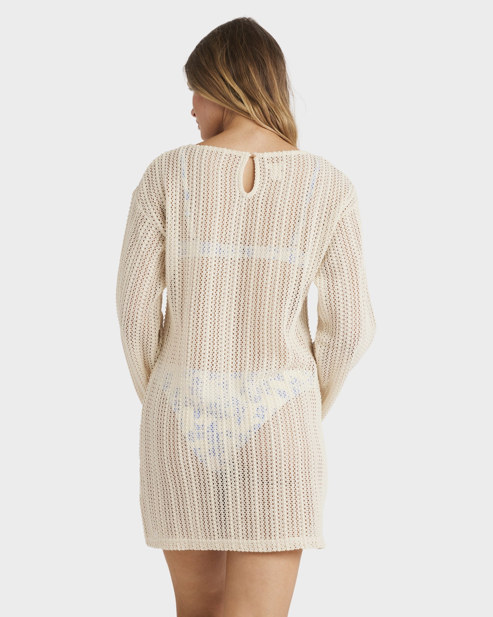 Womens Sand Ripples Mini Dress