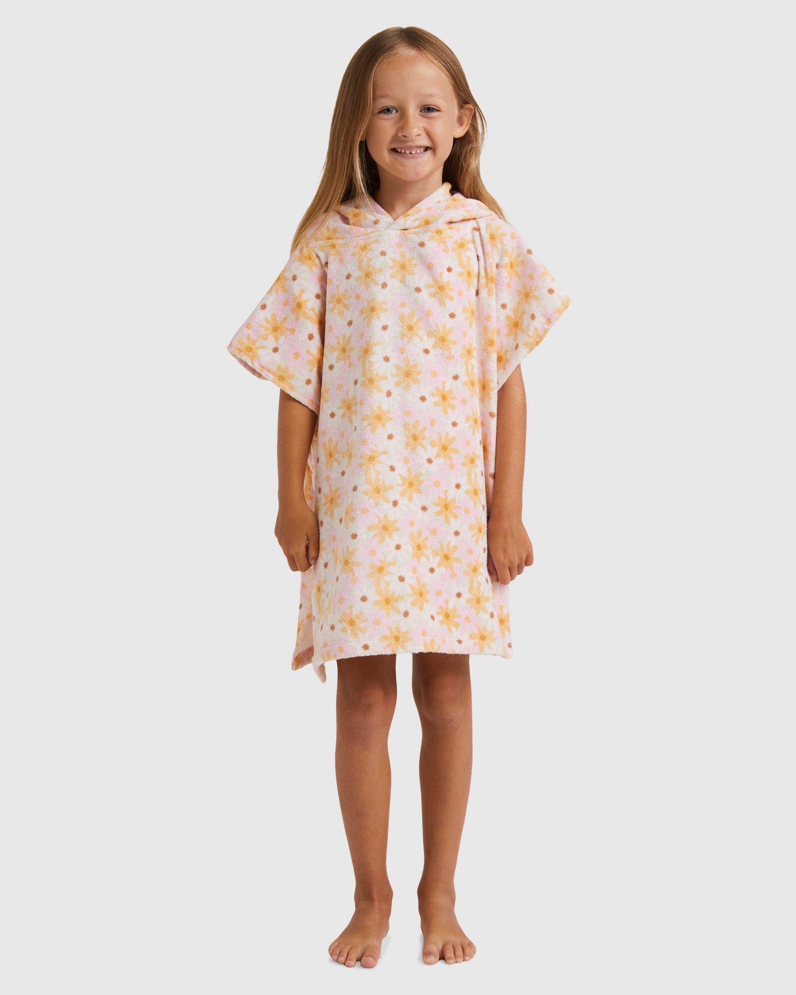 Girls 0-5 Little Daisy Hooded Towel