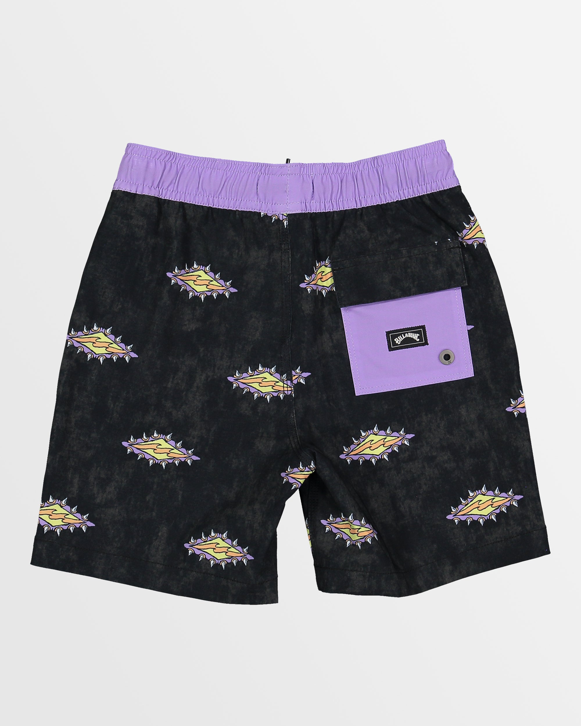 Boys 0-7 Diamond Grit Layback 13" Boardshorts