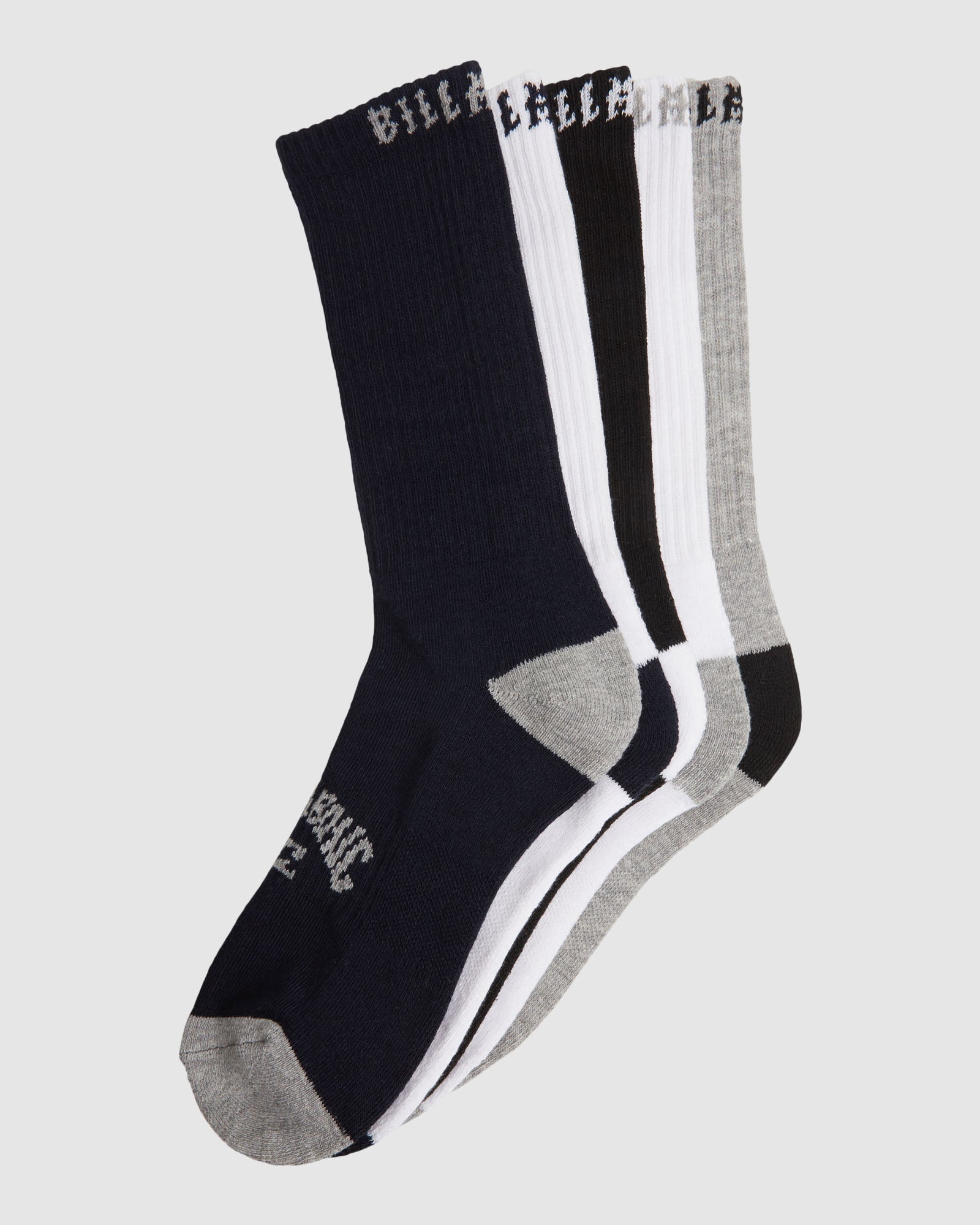 Mens Sports 5 Pack Crew Socks