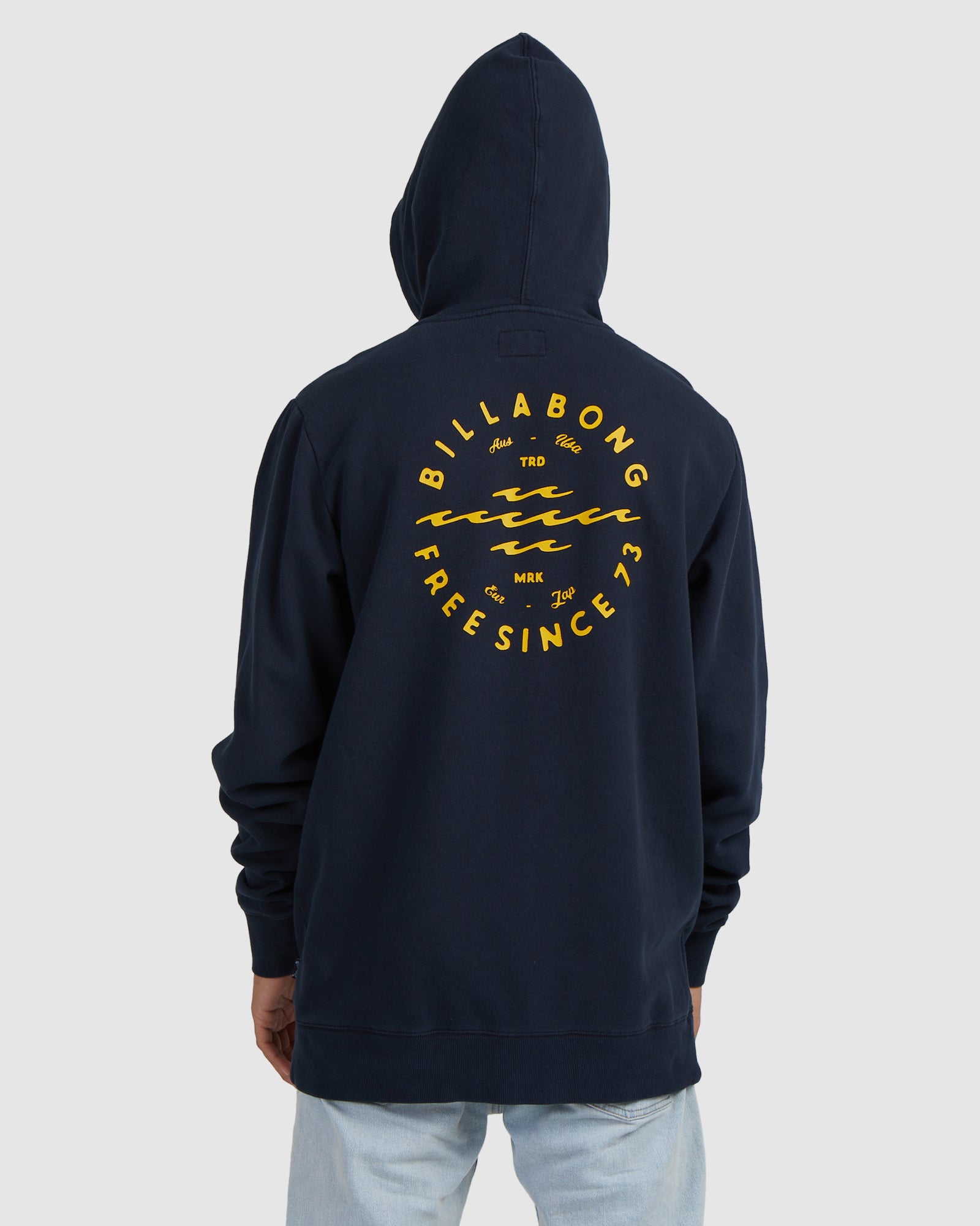 Mens Big Wave Daz Pullover Hoodie