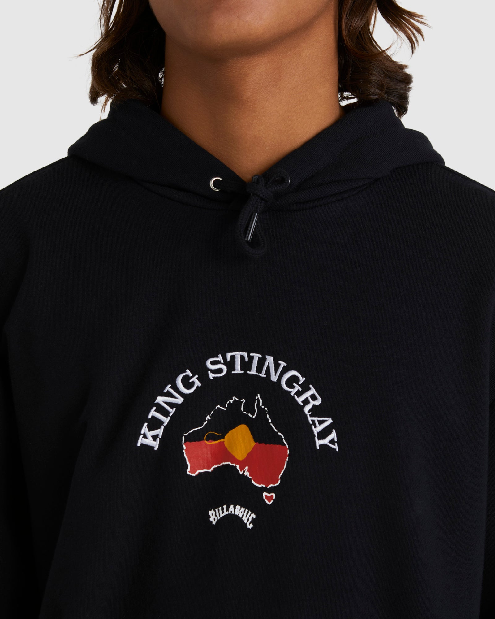 Mens King Stringray Pullover Hoodie