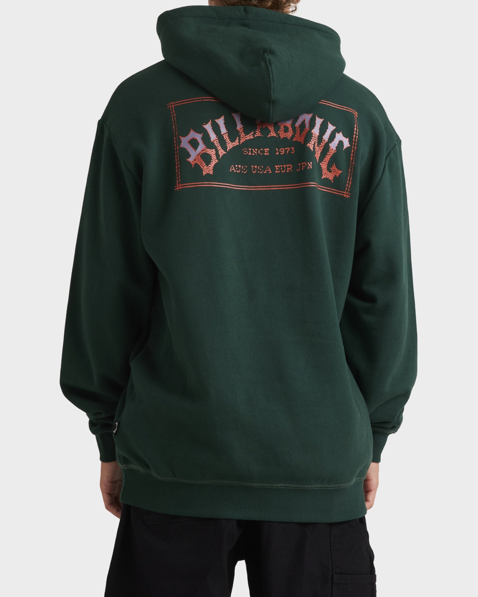 Mens Vintage Arch Pullover Hoodie