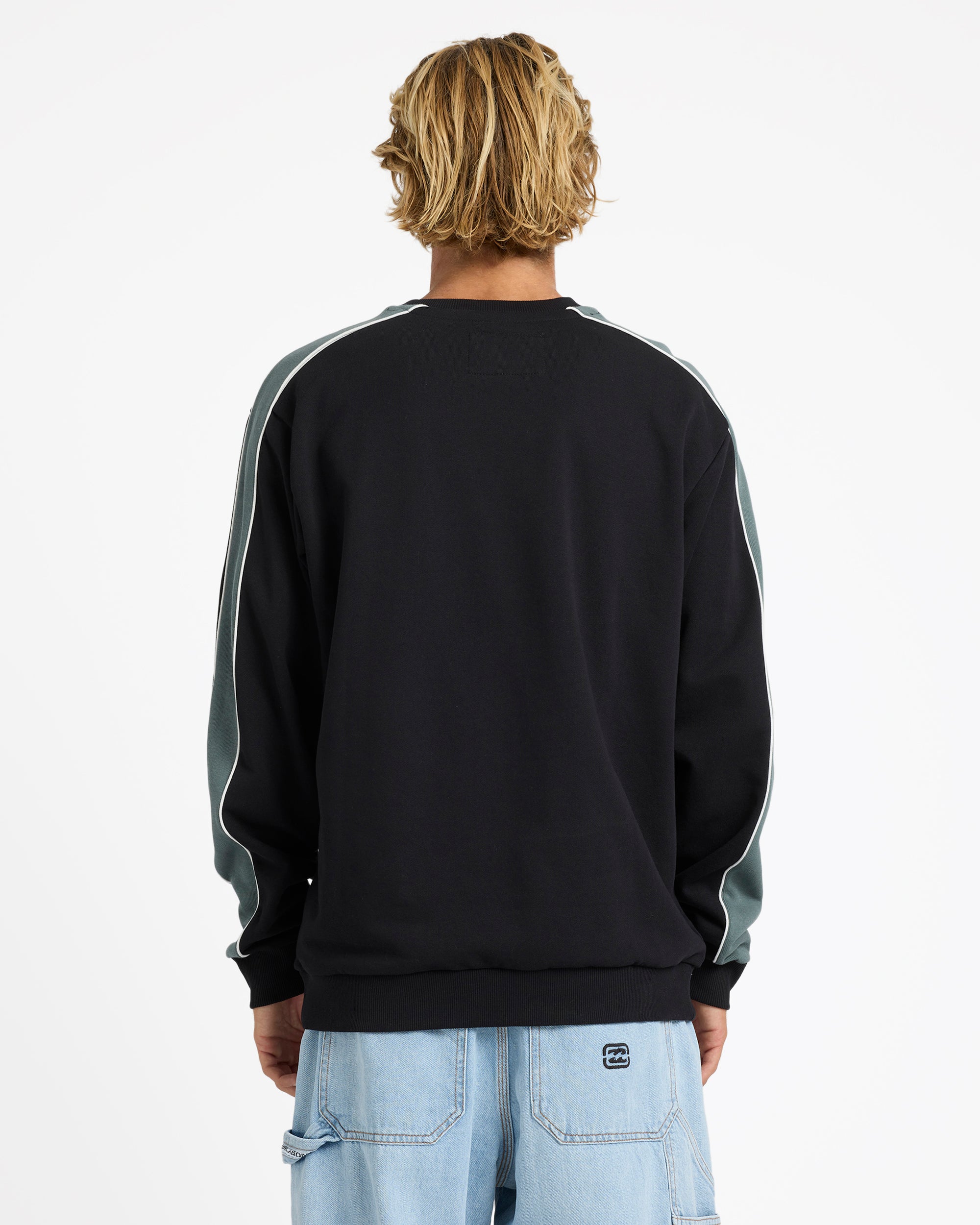 Mens Script Crew Neck