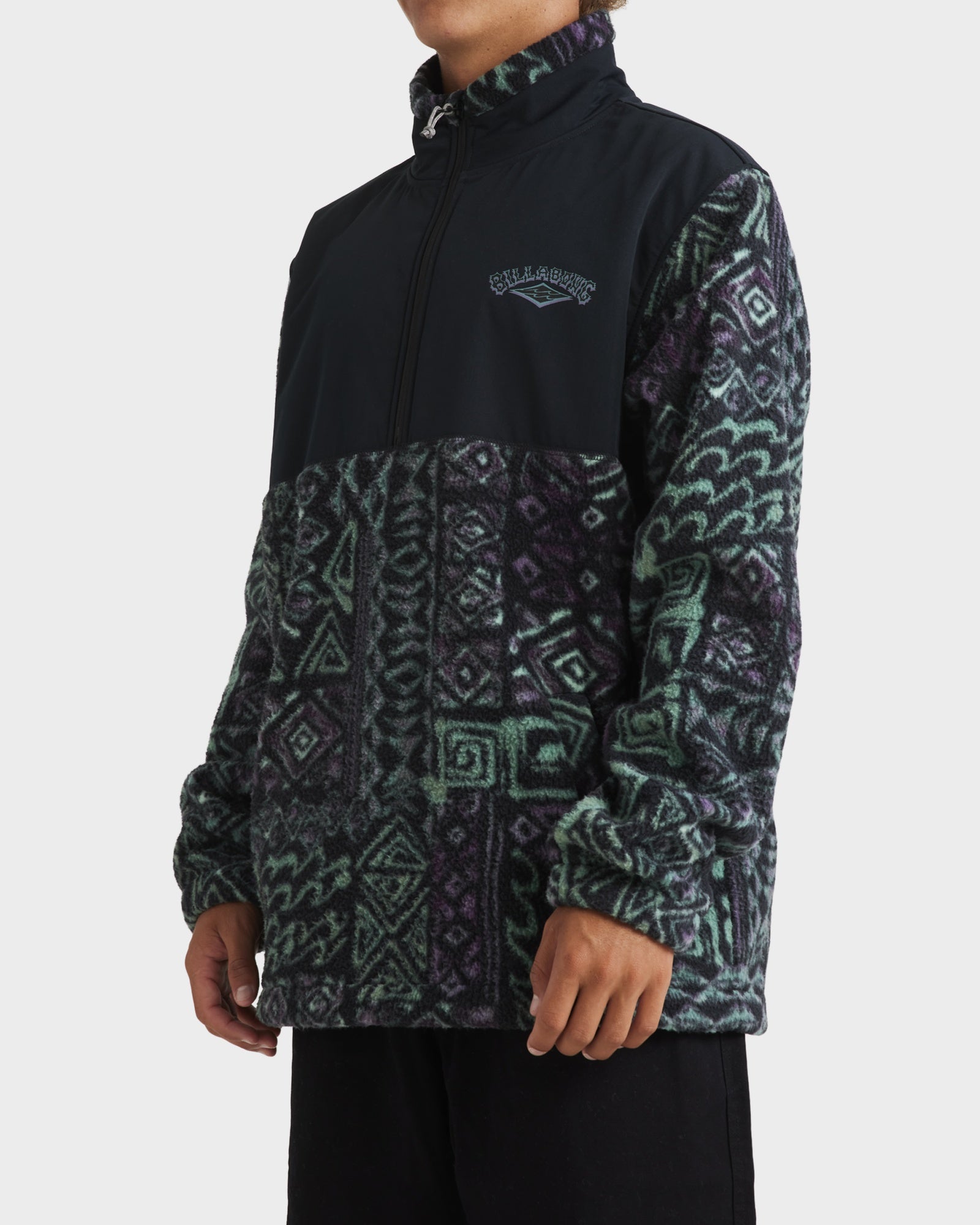 Mens Boundary Re-Issue Half Zip Fleece Pullover