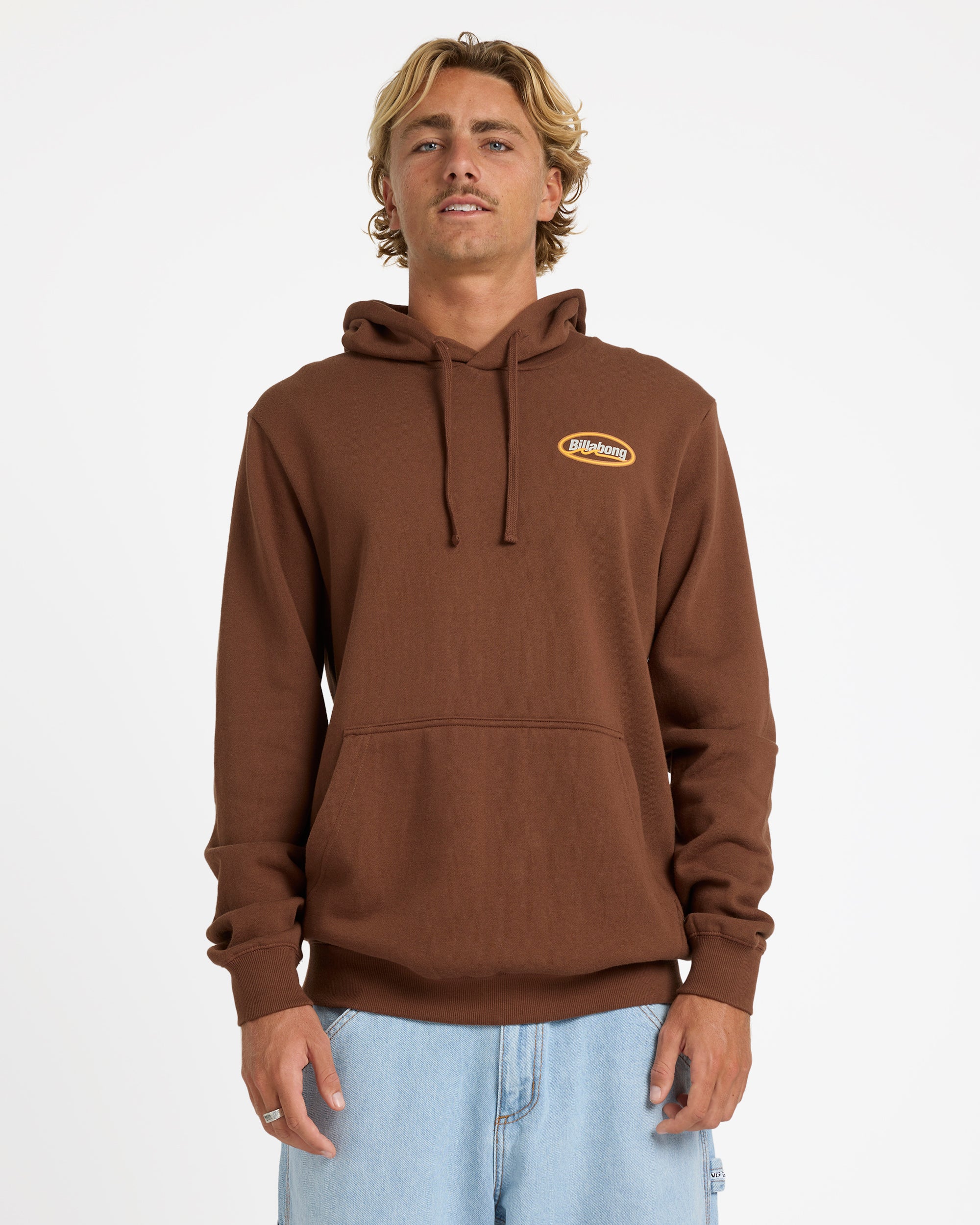 Mens Walled Pullover Hoodie