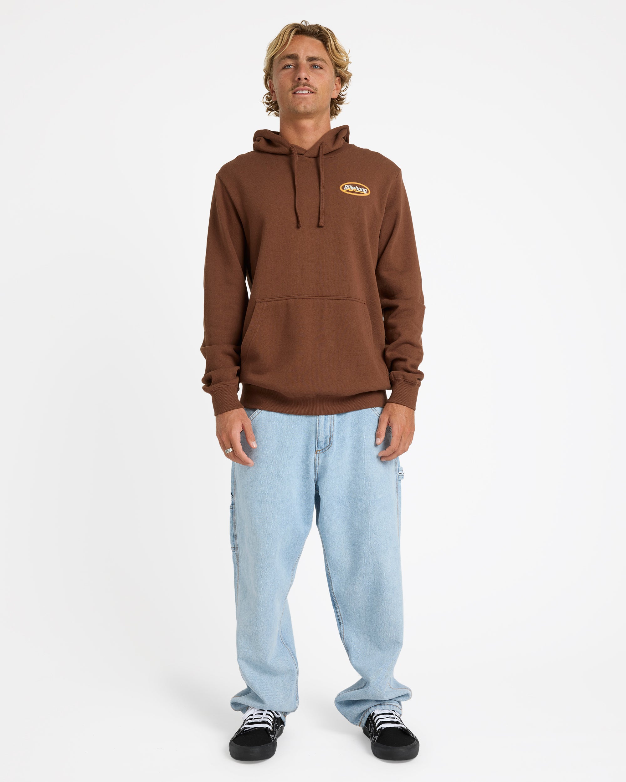 Mens Walled Pullover Hoodie