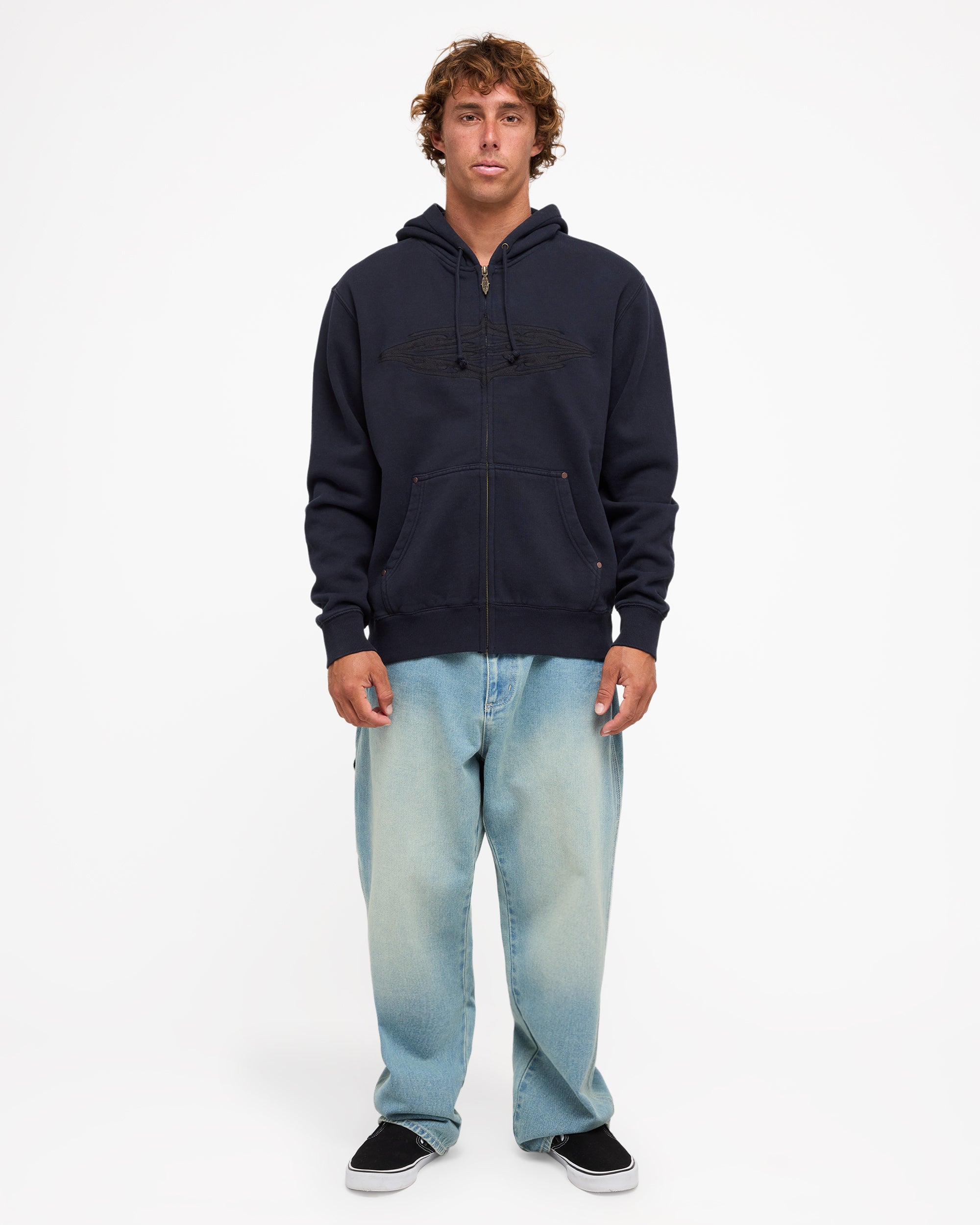 Mens Immortal Diamond Zip Up Hoodie